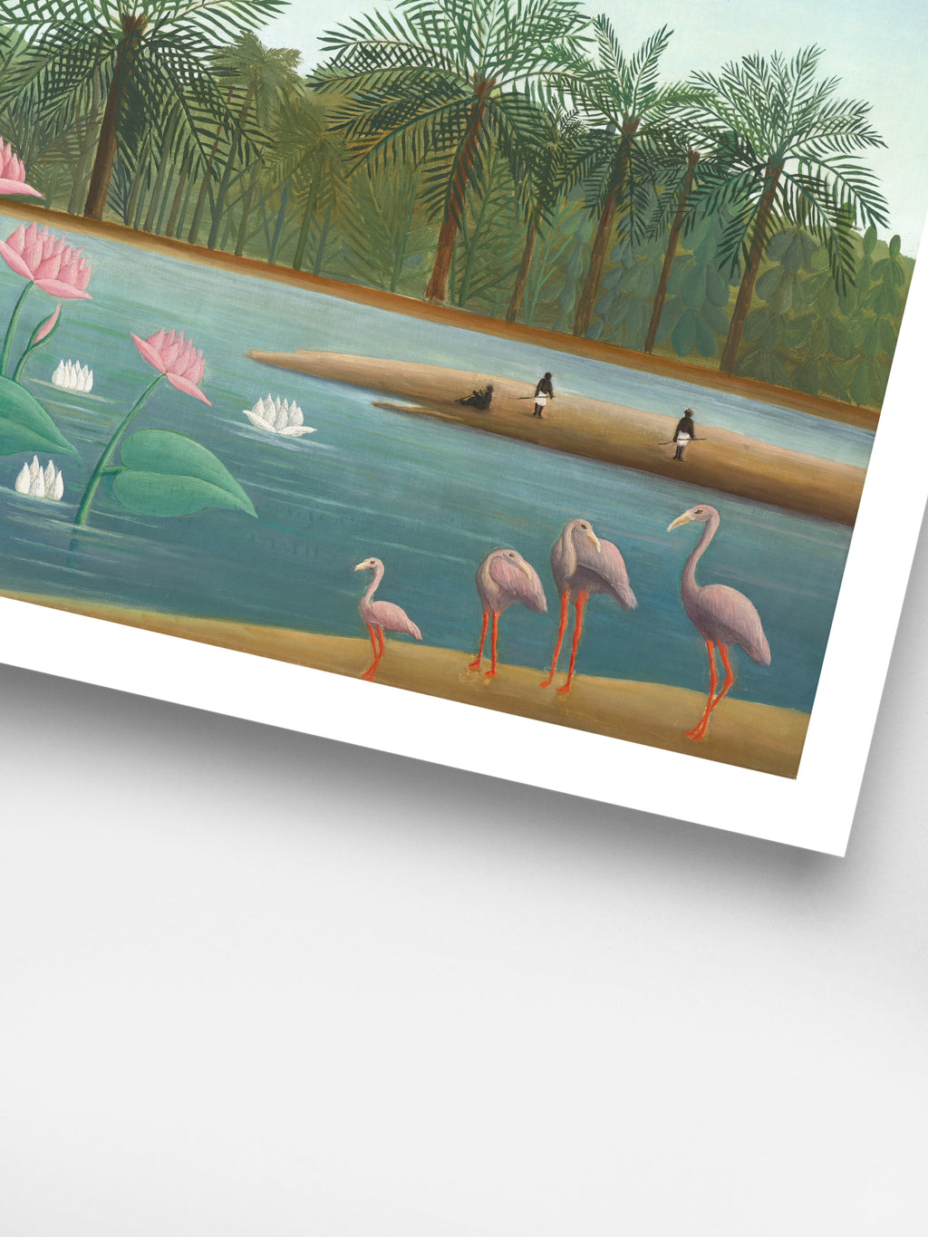 Henri J.F. Rousseau - Flamingos