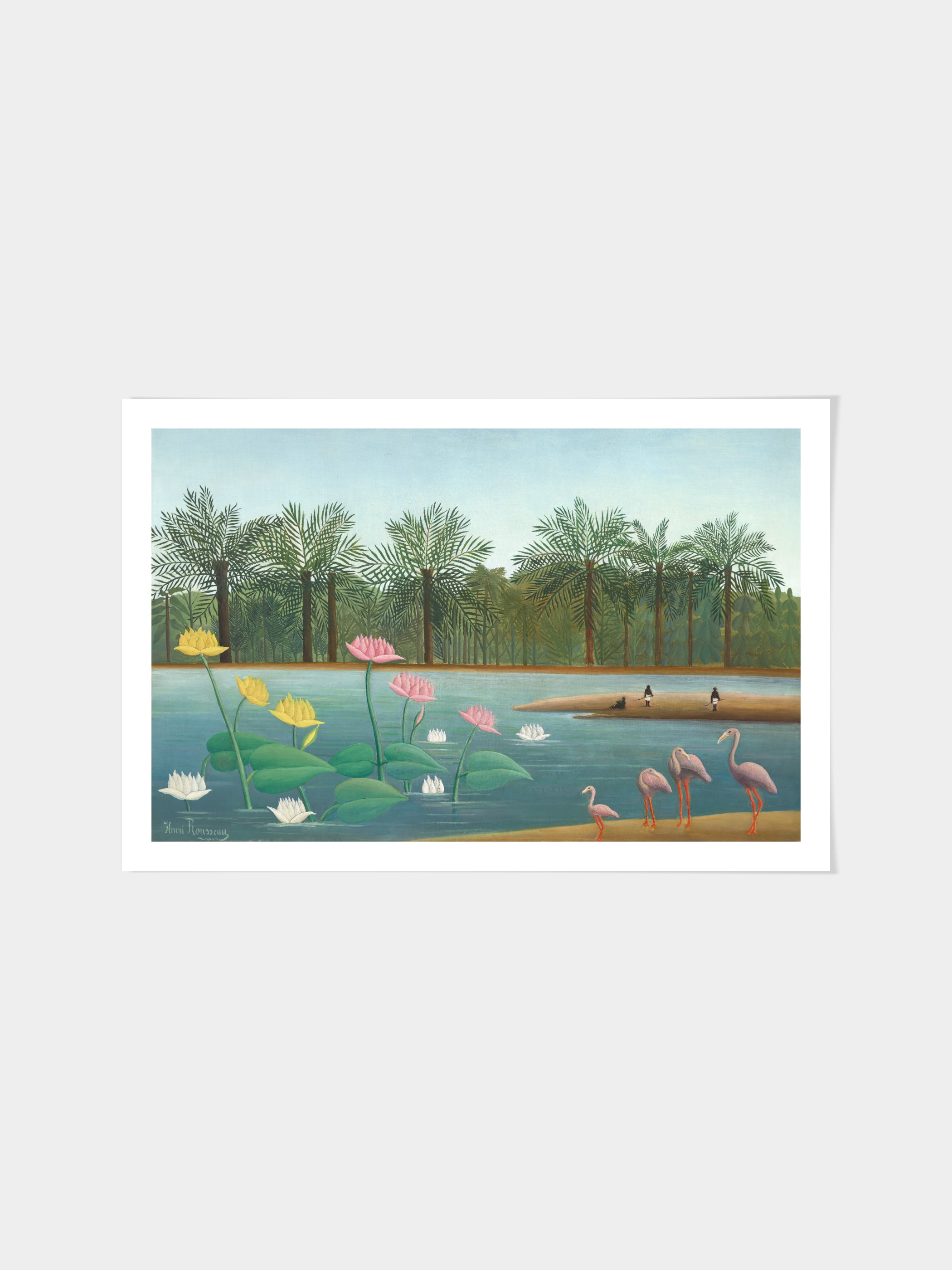 Henri J.F. Rousseau - Flamingos