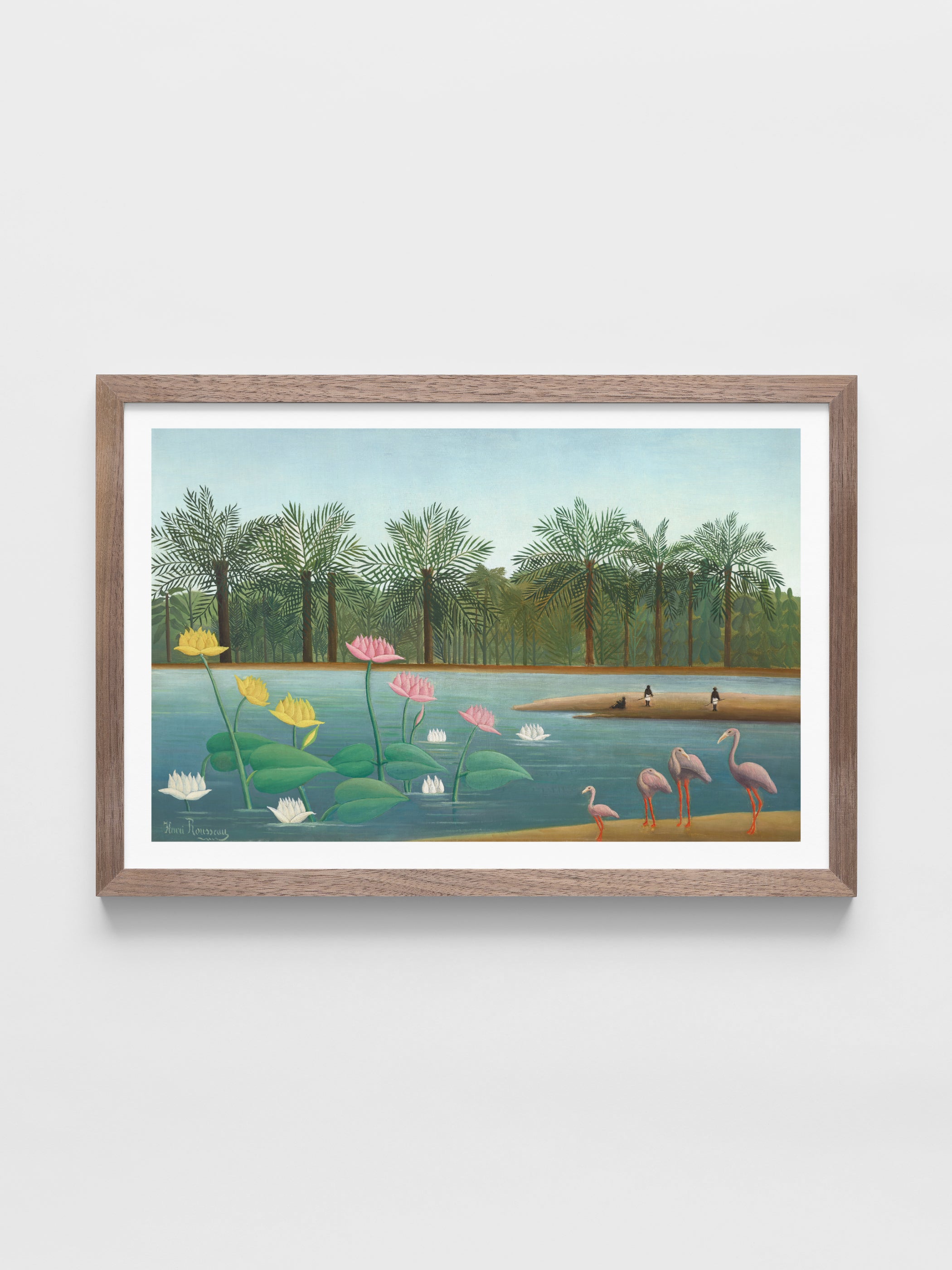 Henri J.F. Rousseau - Flamingos