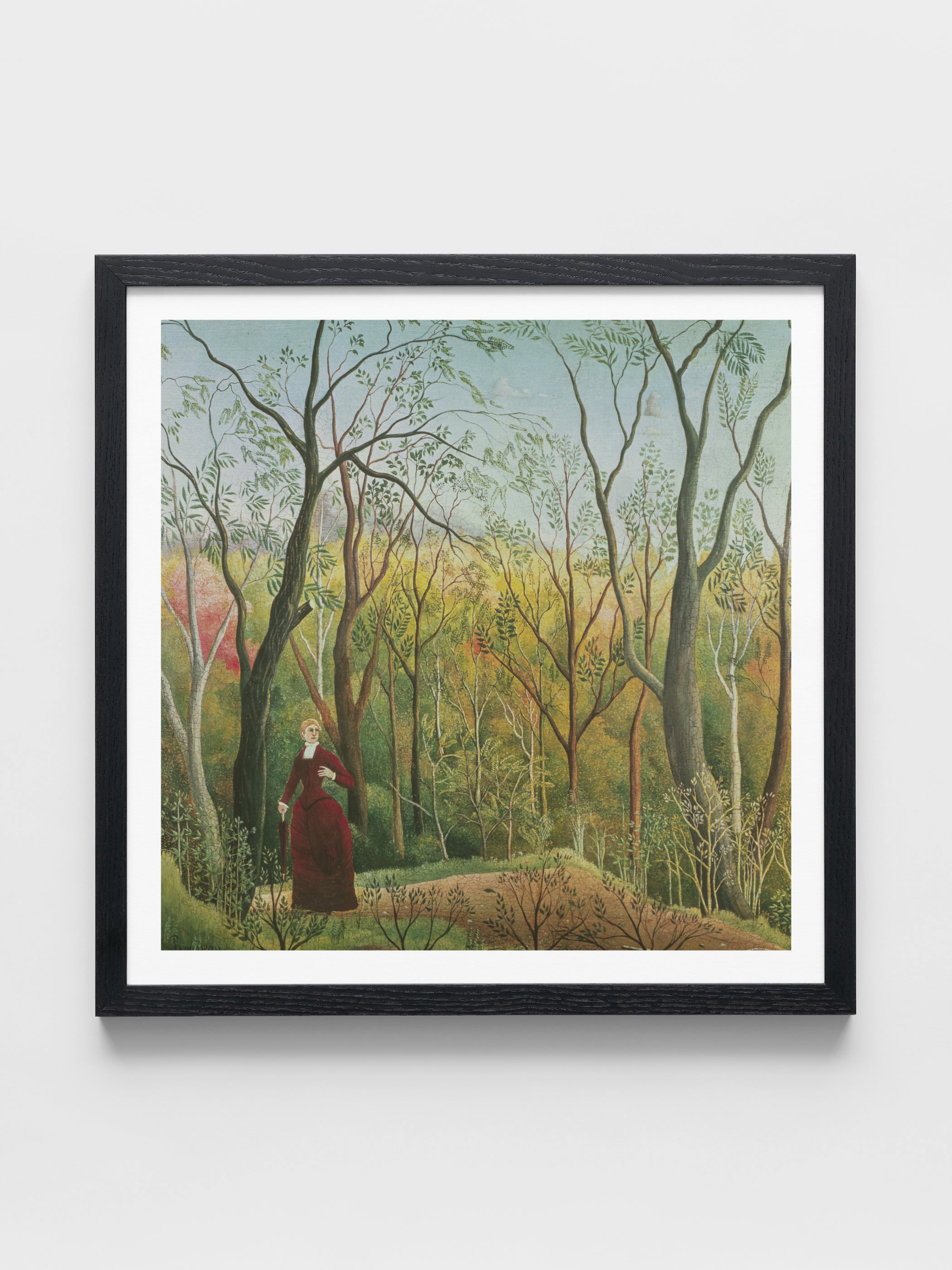 Henri J.F. Rousseau - The Walk in the Forest