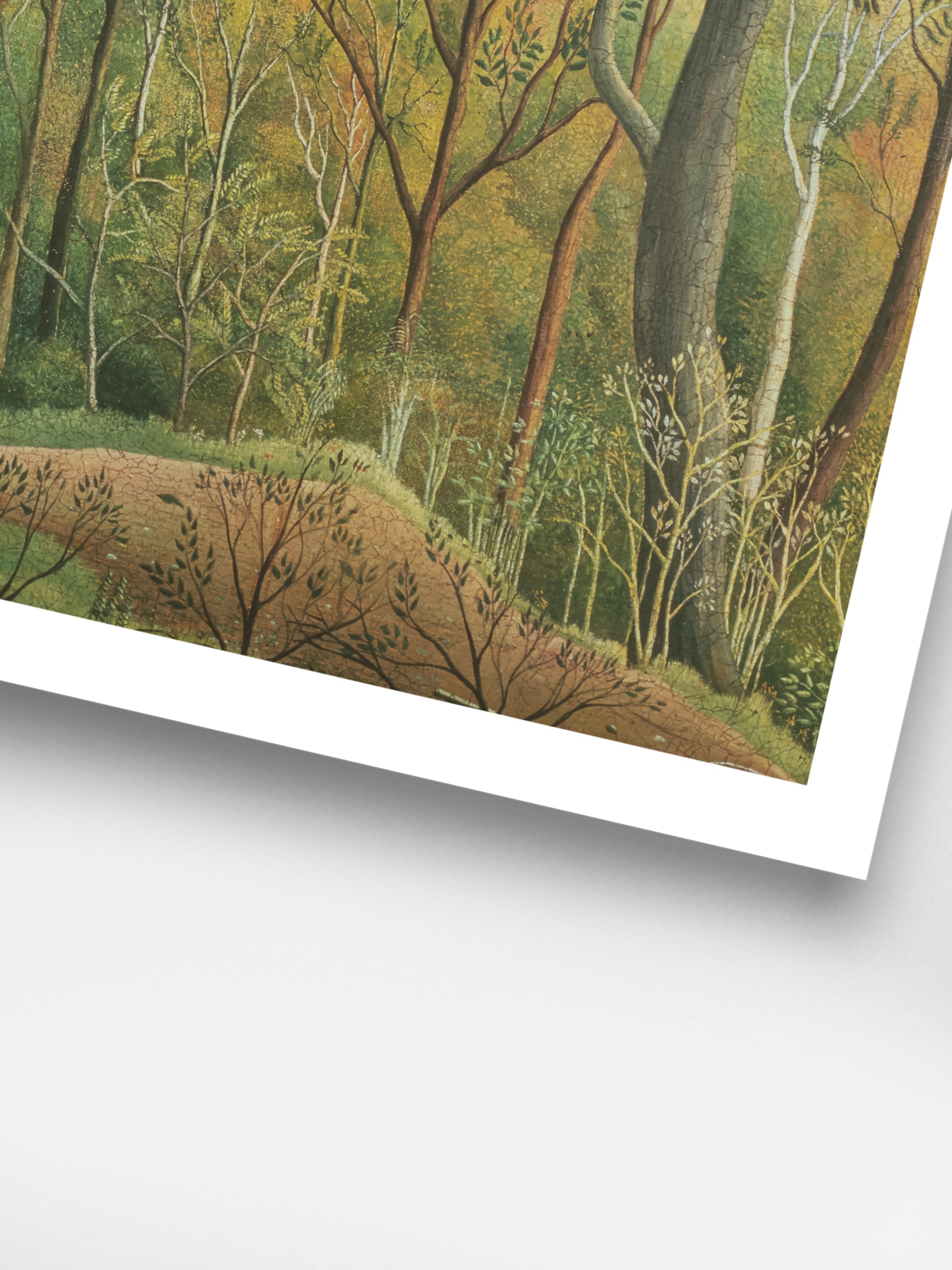 Henri J.F. Rousseau - The Walk in the Forest