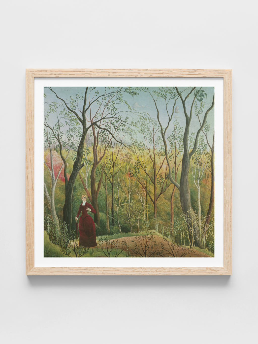 Henri J.F. Rousseau - The Walk in the Forest