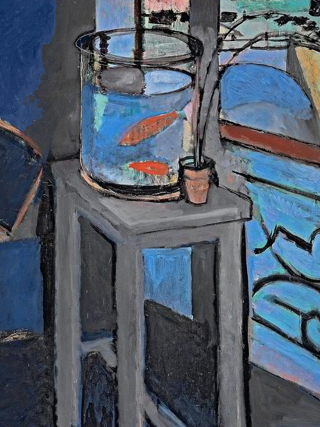 Henri Matisse - Interior, The Goldfish Bowl