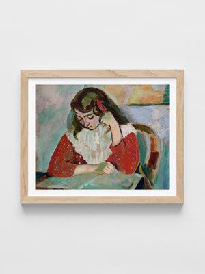 Henri Matisse - The Reader, Marguerite Matisse