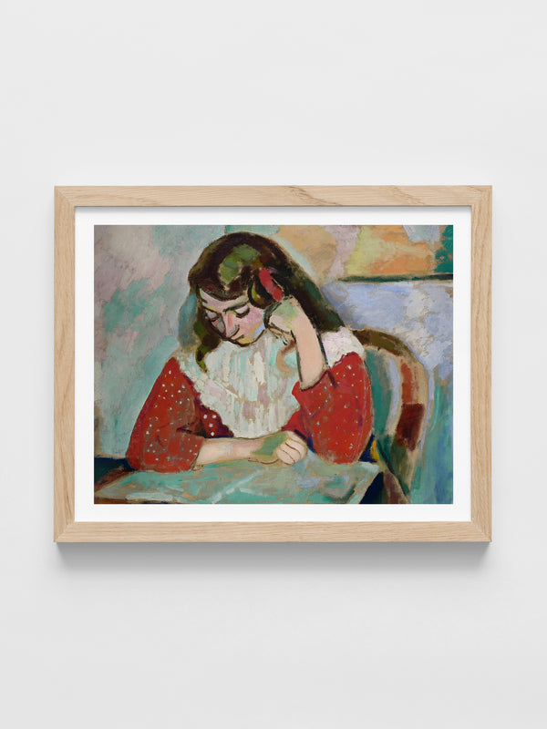 Henri Matisse - The Reader, Marguerite Matisse