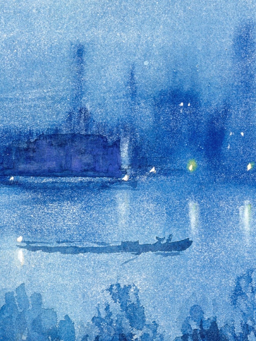 Joseph Pennell - Blue Night, London