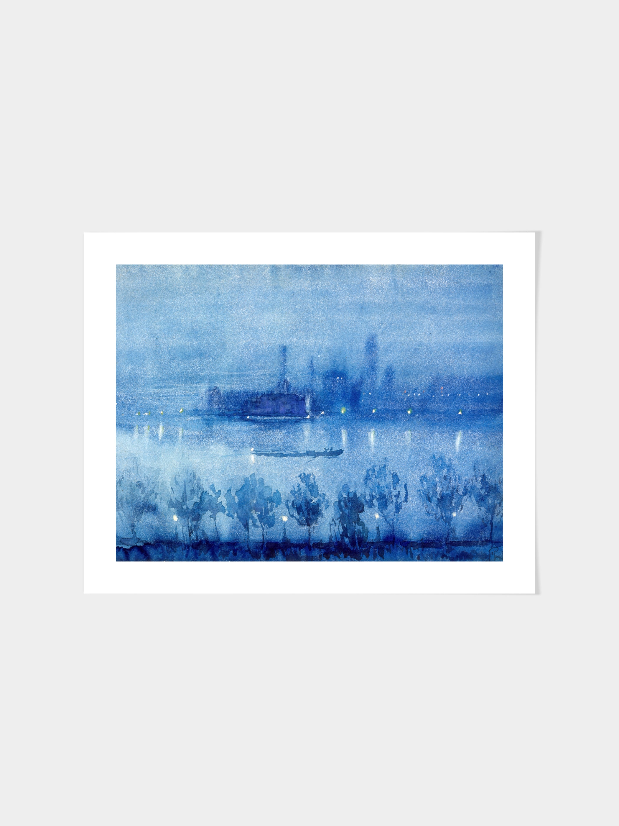 Joseph Pennell - Blue Night, London