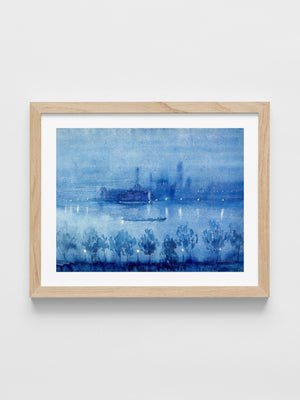 Joseph Pennell - Blue Night, London