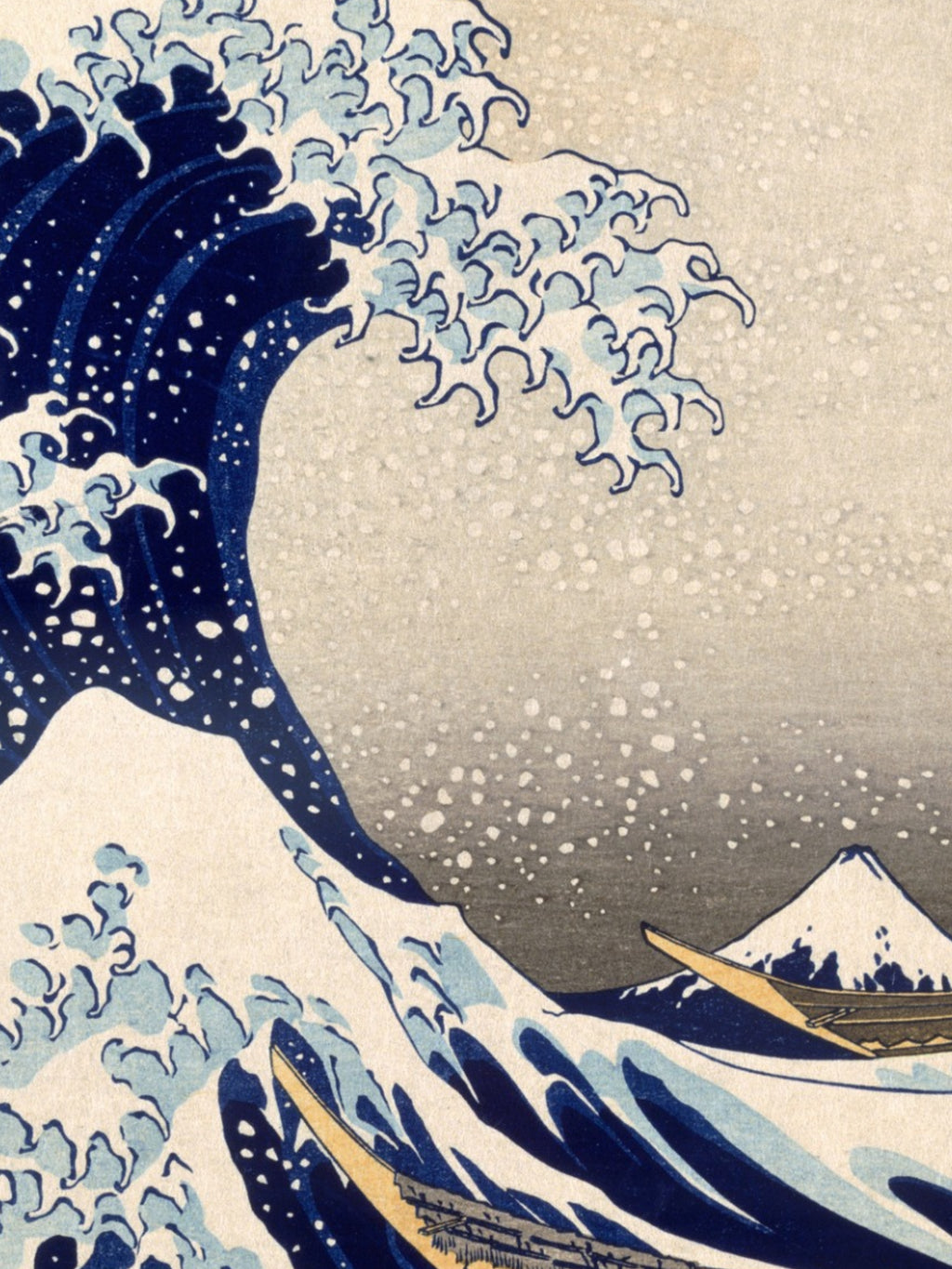 Katsushika Hokusai - Under the wave of Kanagawa