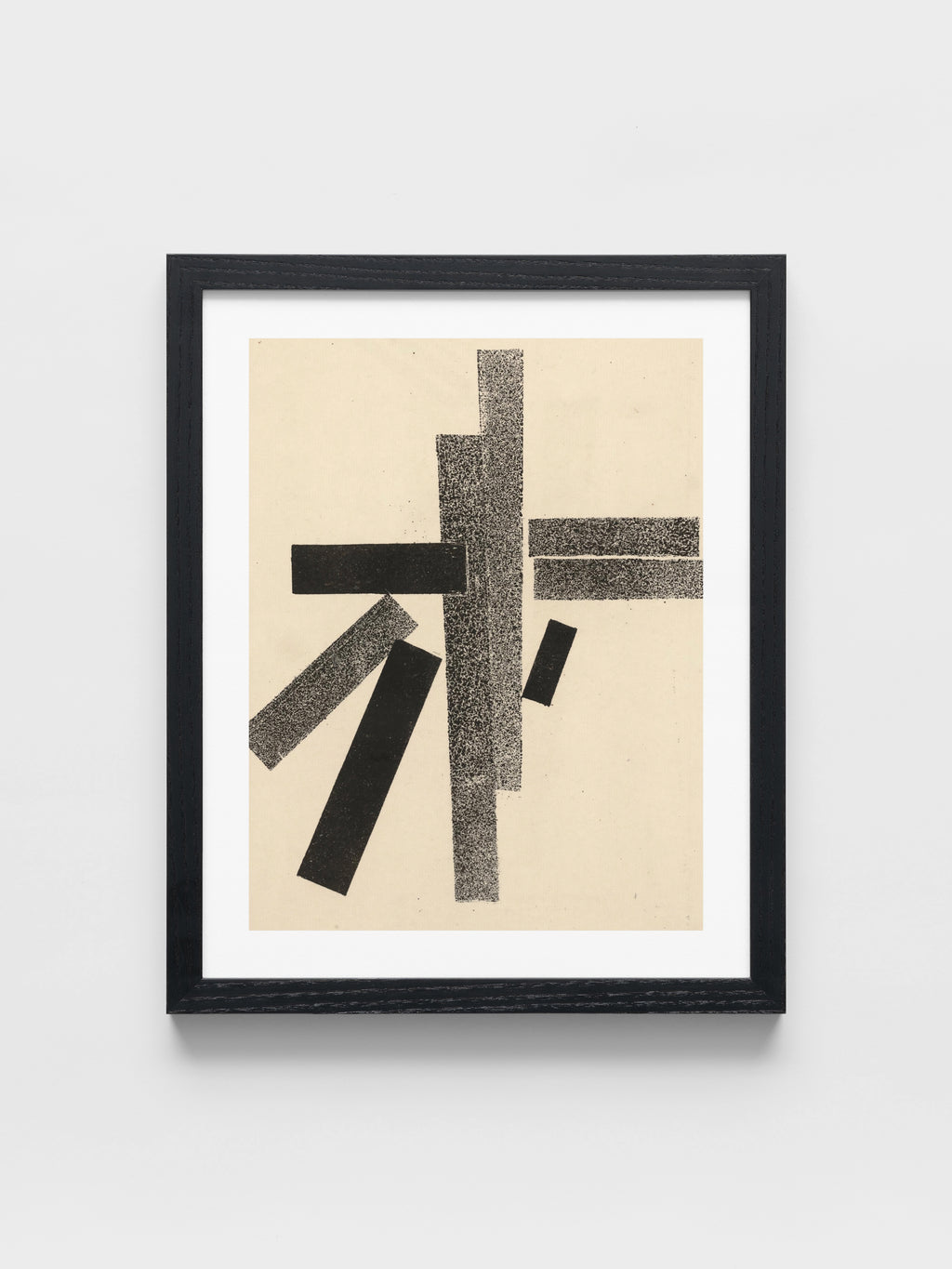 Kazimir Malevich - Three Black and Five Grey Elements