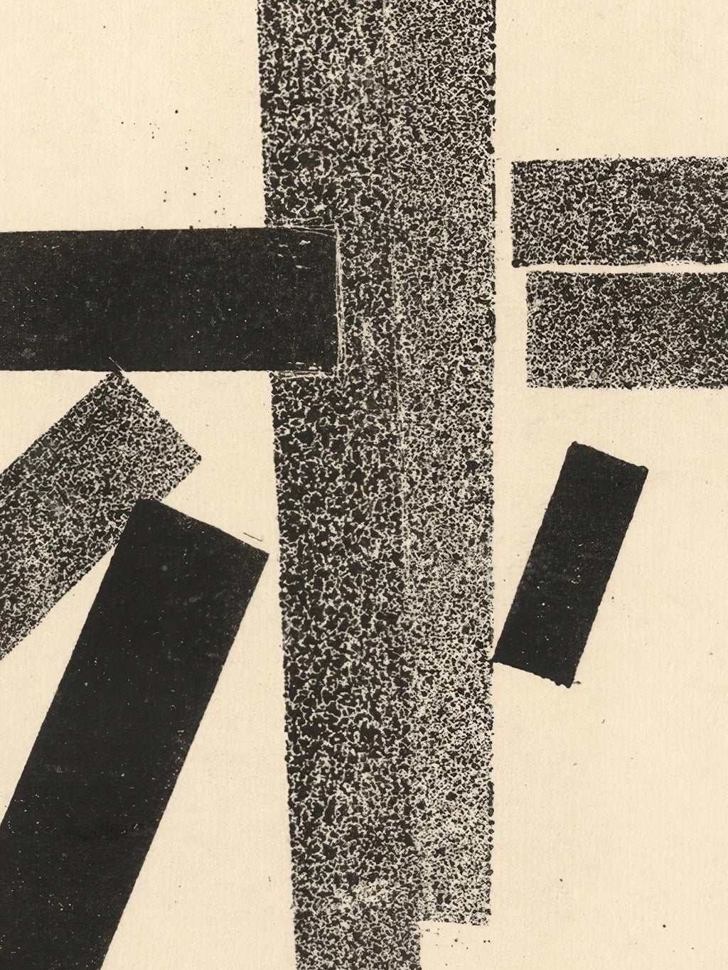 Kazimir Malevich - Three Black and Five Grey Elements