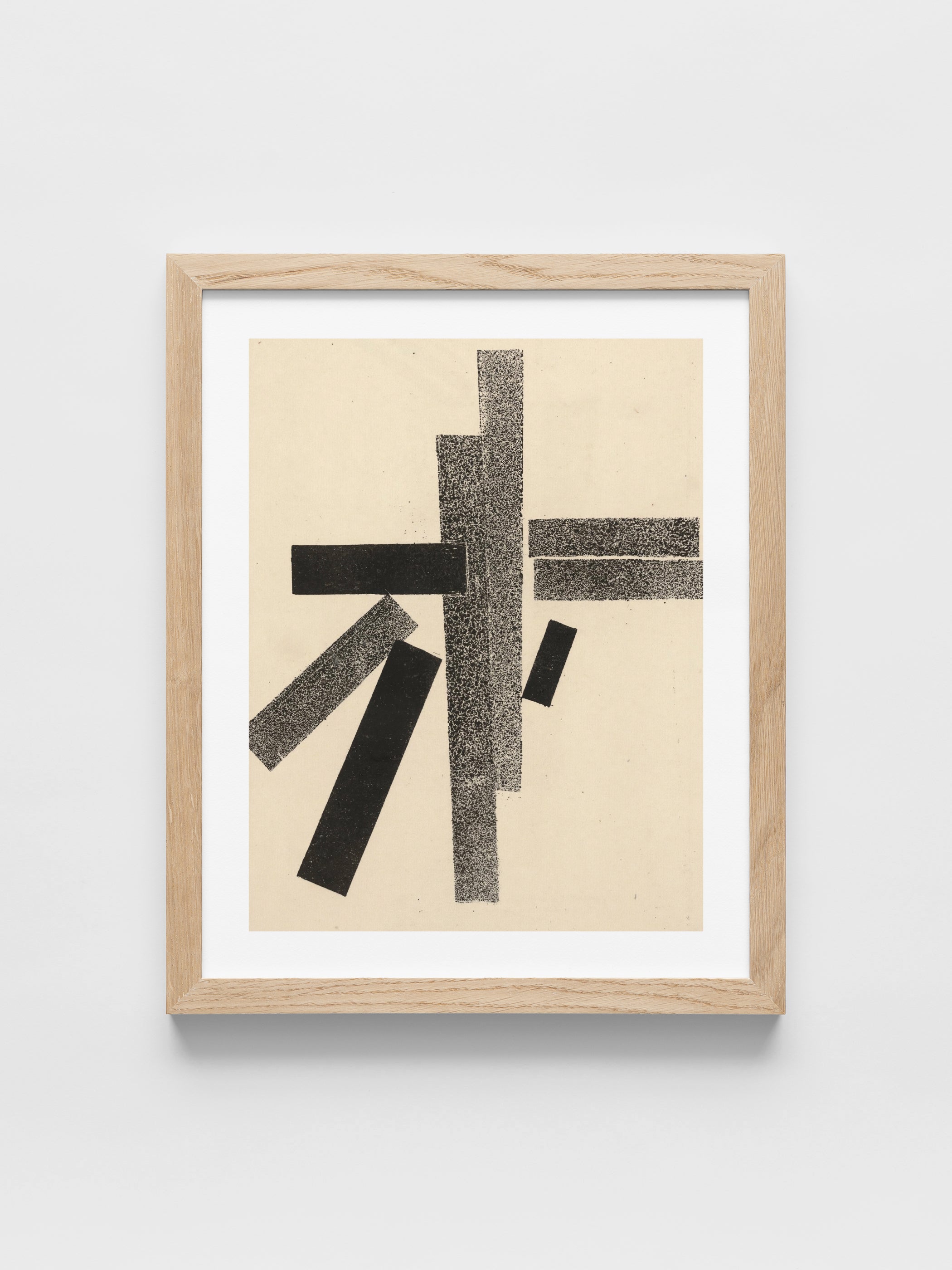 Kazimir Malevich - Three Black and Five Grey Elements