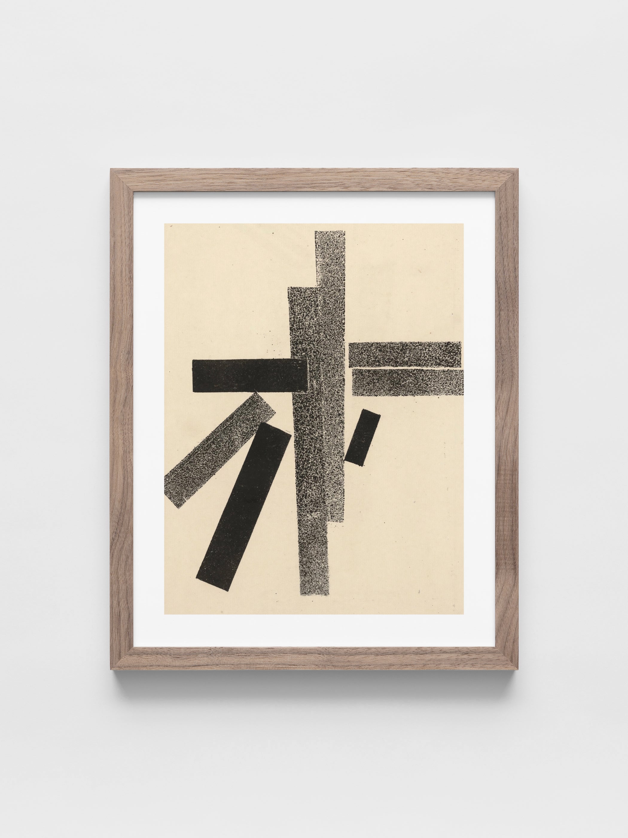 Kazimir Malevich - Three Black and Five Grey Elements