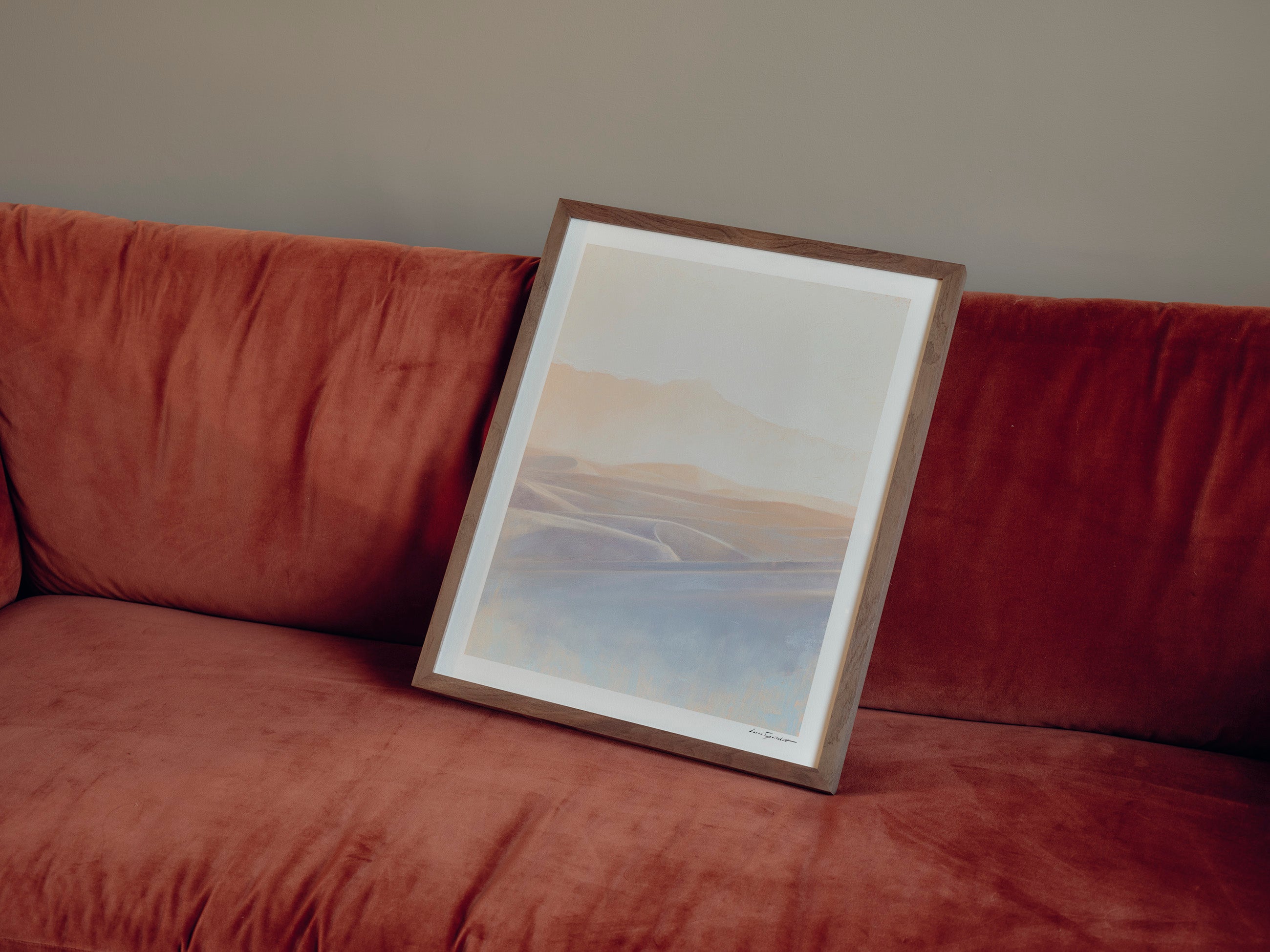 Laura Pritchett - Sunset Over White Sands