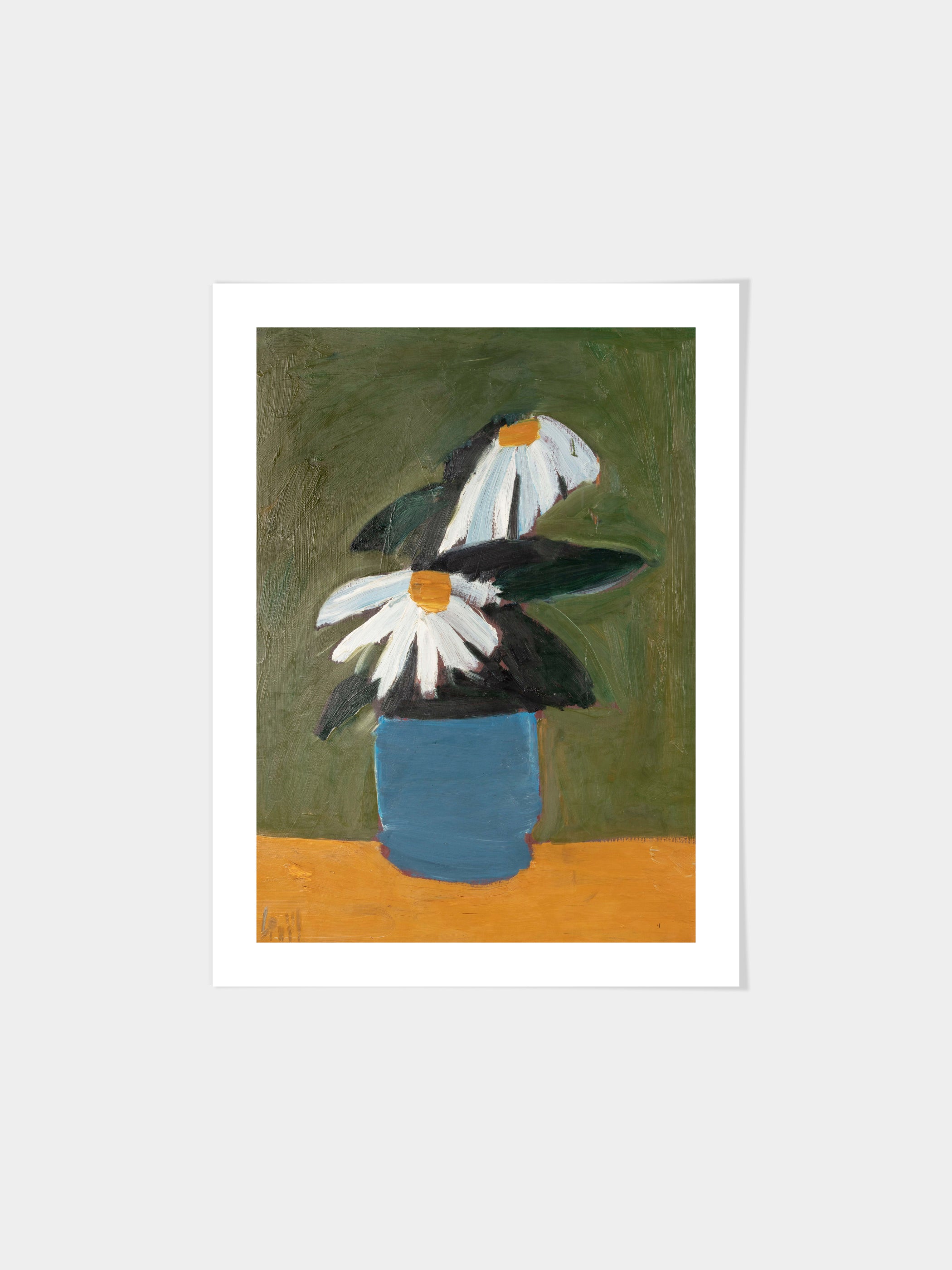 Nicolas De Staël - Fleurs au pot bleu