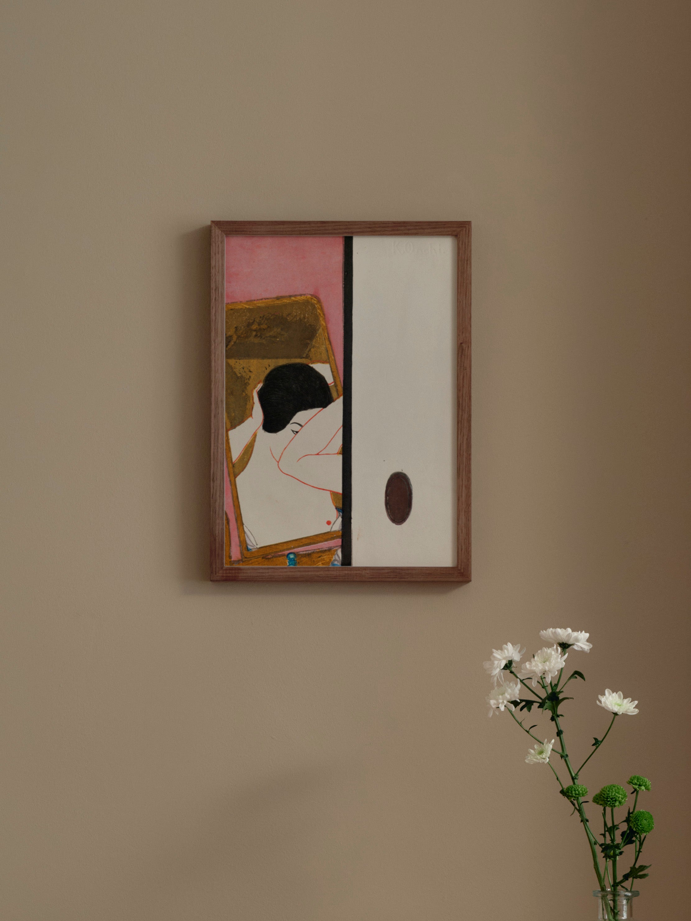 Onchi Kōshirō - Mirror