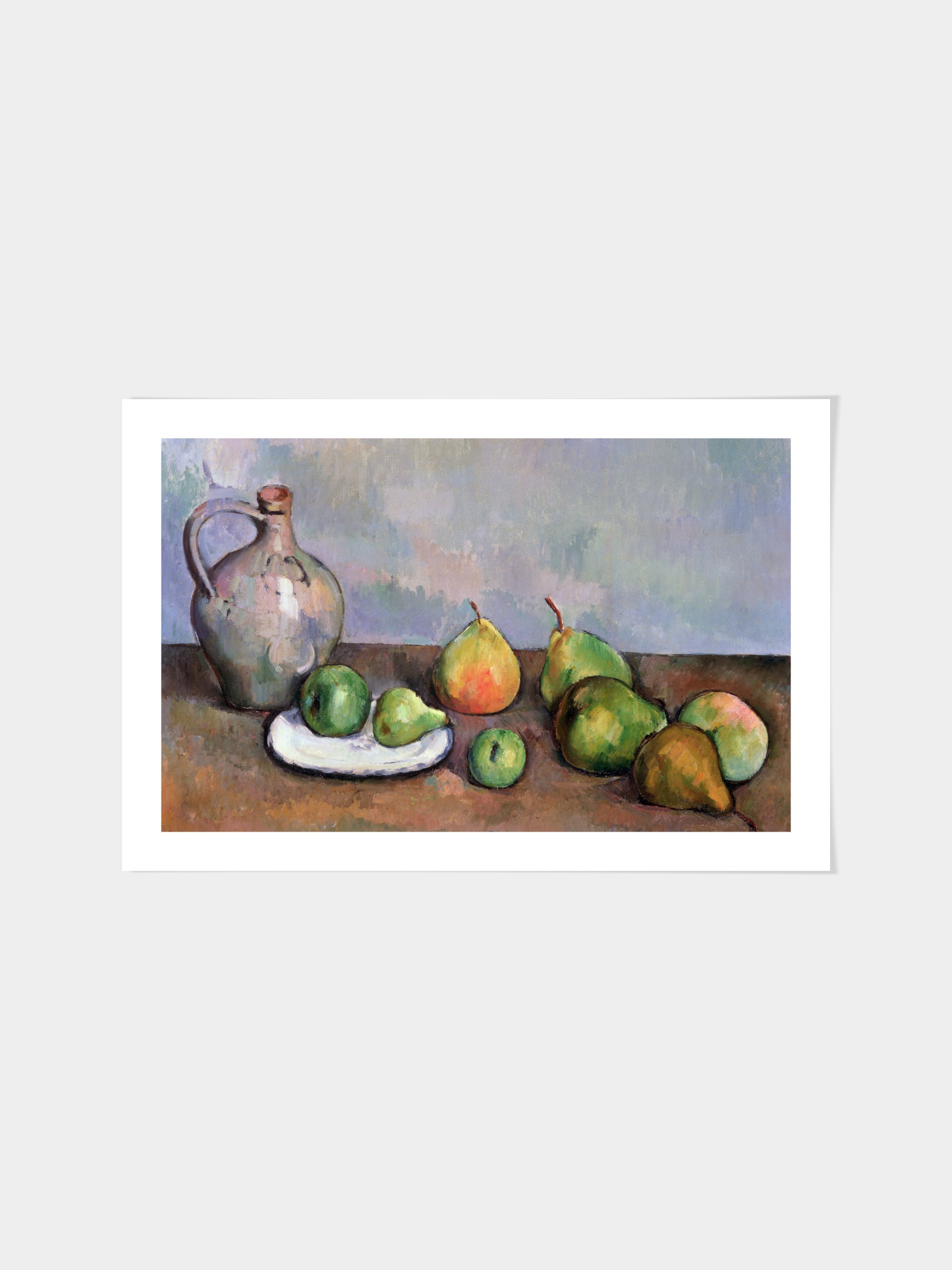 Paul Cezanne - Still Life with Pitcher and Fruit