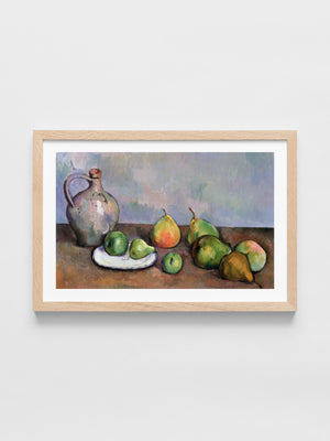 Paul Cezanne - Still Life with Pitcher and Fruit