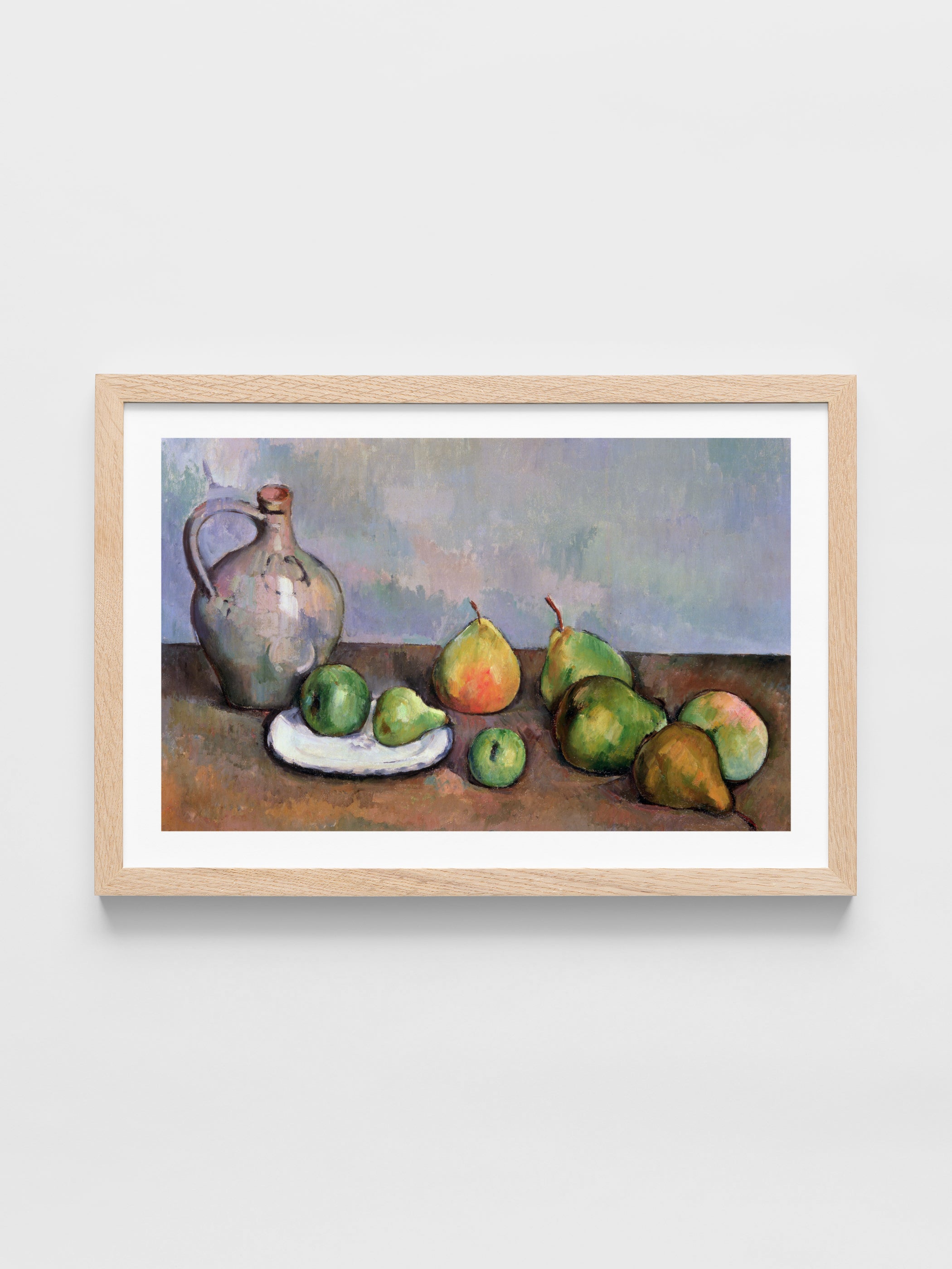 Paul Cezanne - Still Life with Pitcher and Fruit