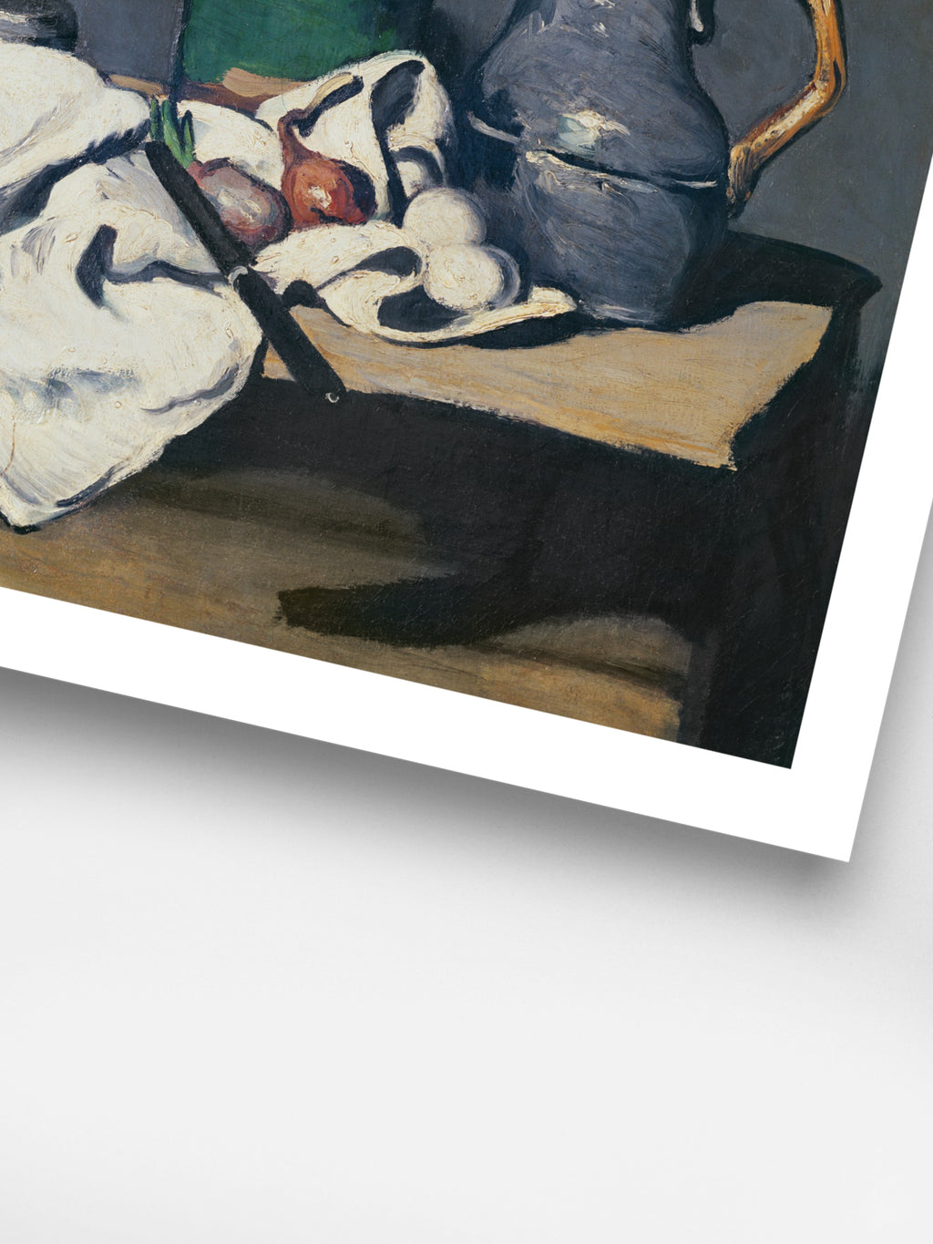 Paul Cezanne - Still life with a tin kettle
