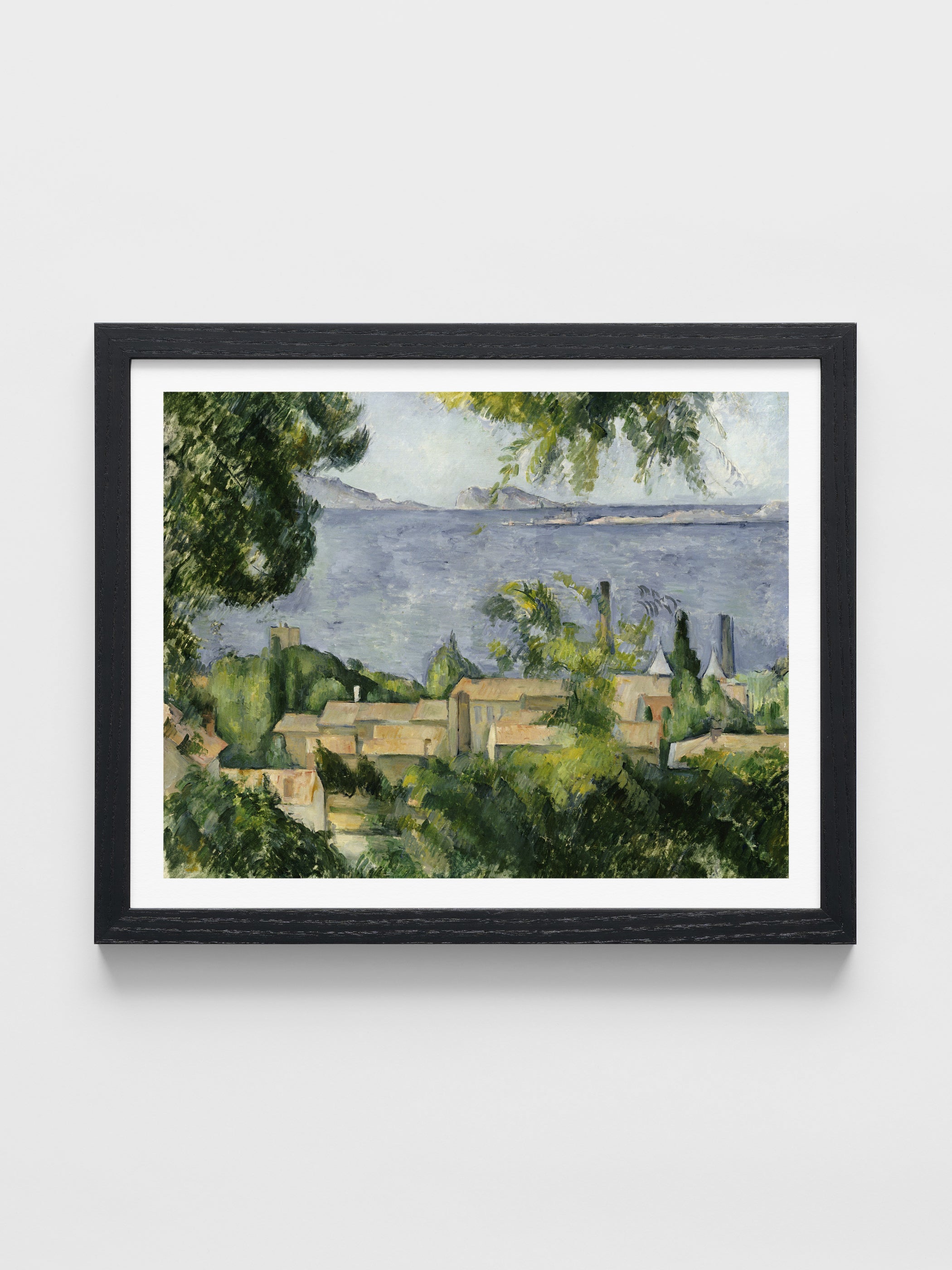 Paul Cezanne - The Rooftops of l'Estaque