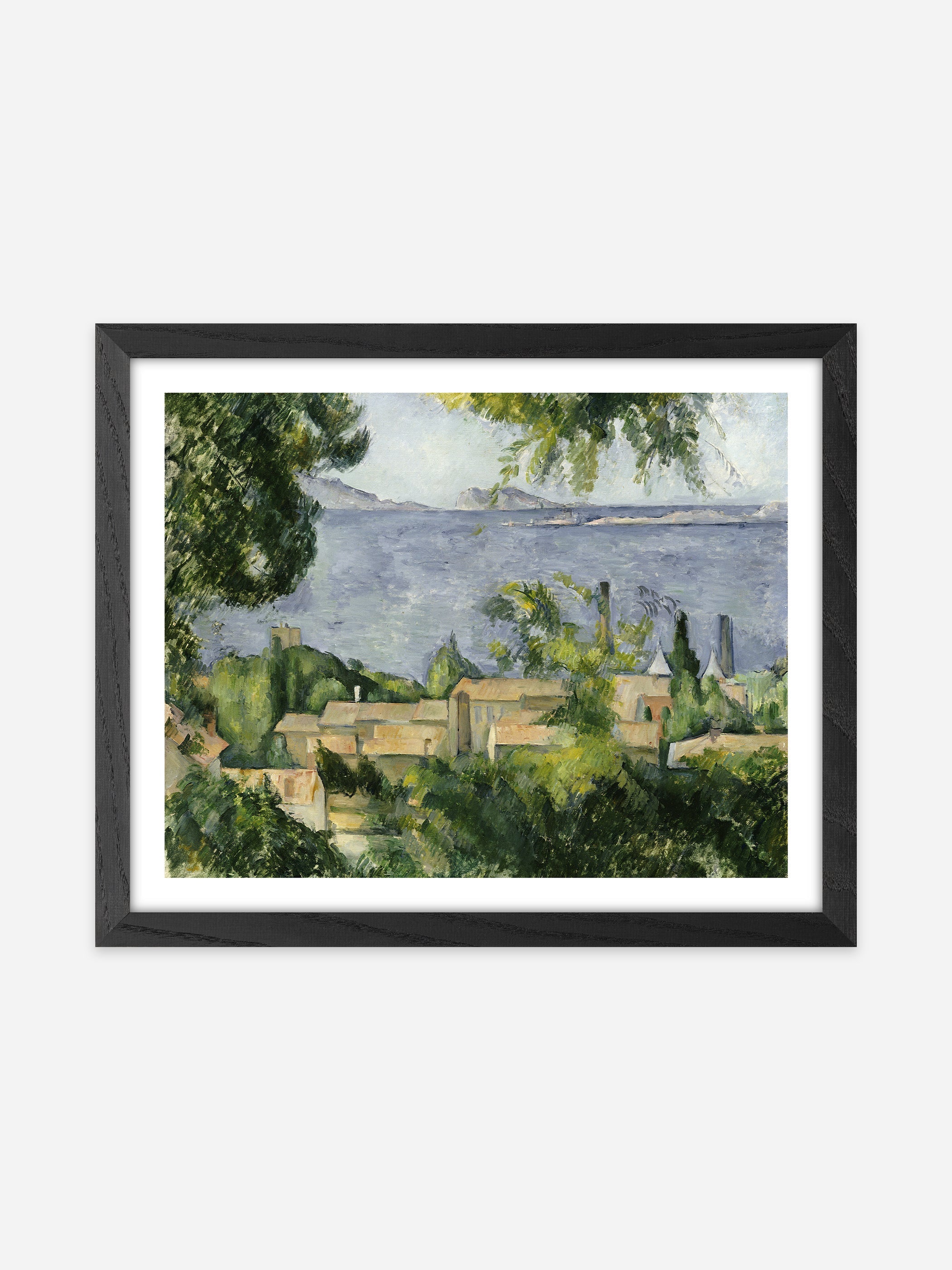 Paul Cezanne - The Rooftops of l'Estaque