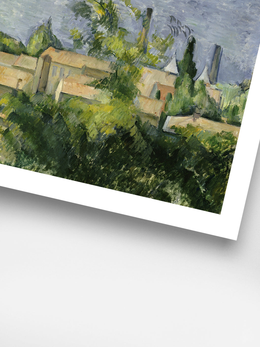 Paul Cezanne - The Rooftops of l'Estaque