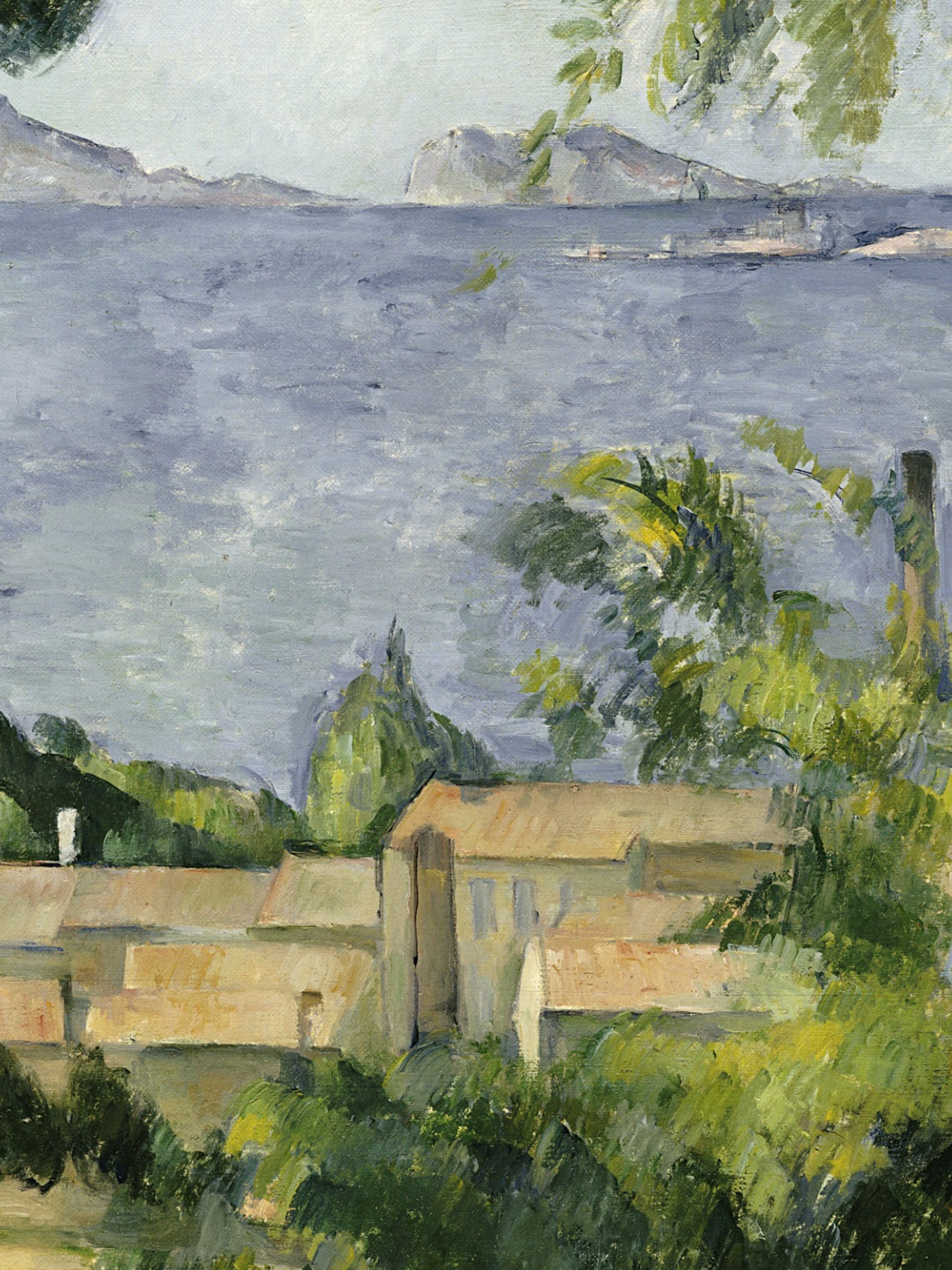 Paul Cezanne - The Rooftops of l'Estaque