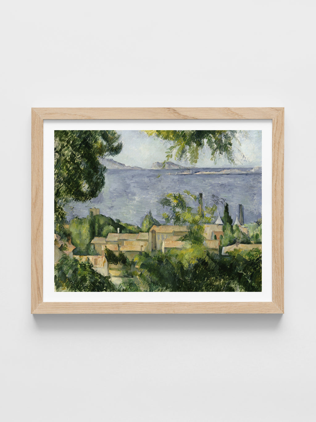 Paul Cezanne - The Rooftops of l'Estaque