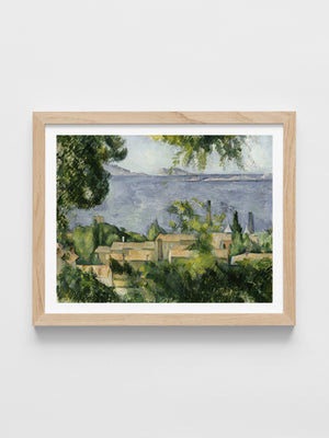 Paul Cezanne - The Rooftops of l'Estaque