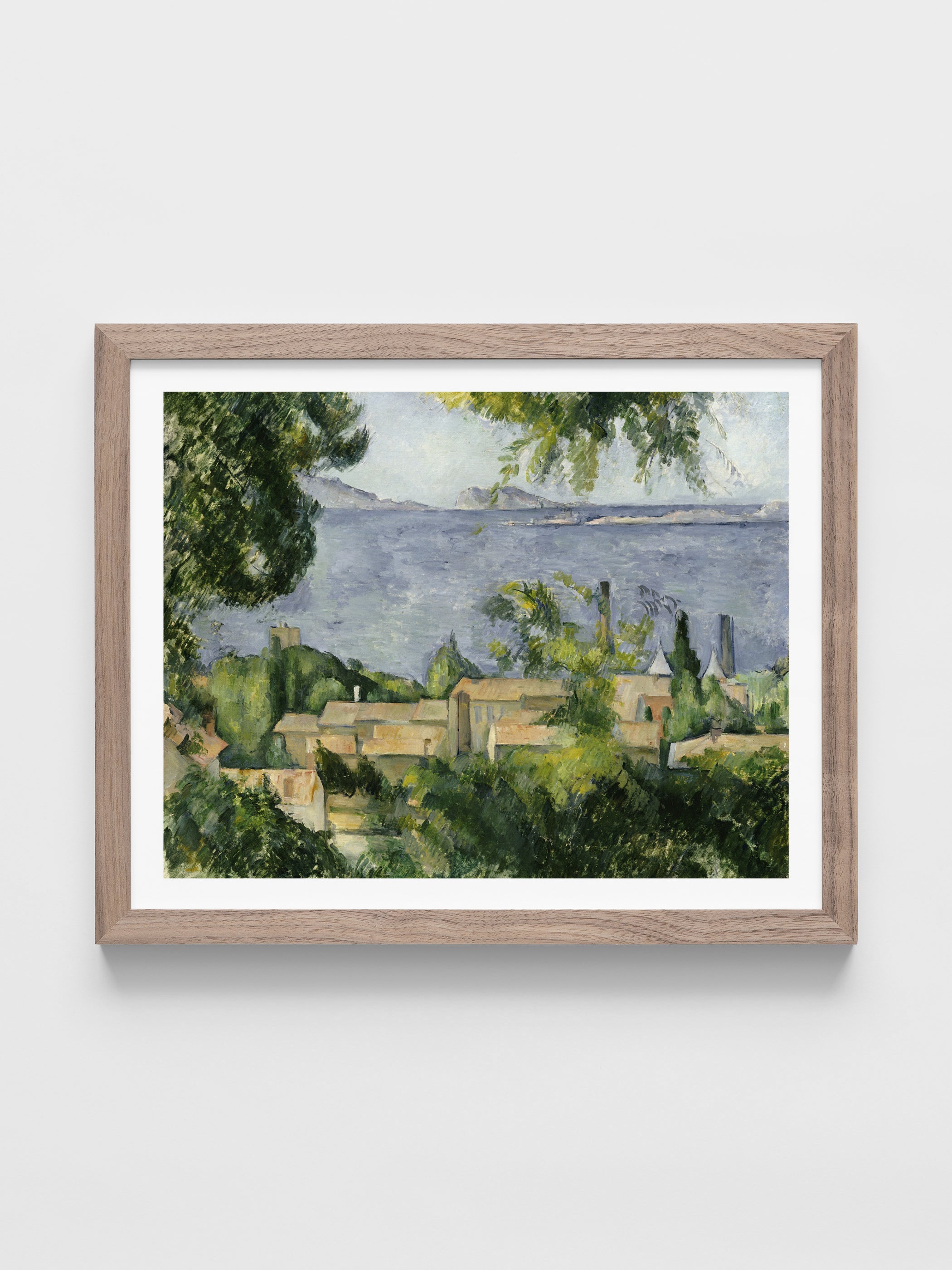 Paul Cezanne - The Rooftops of l'Estaque