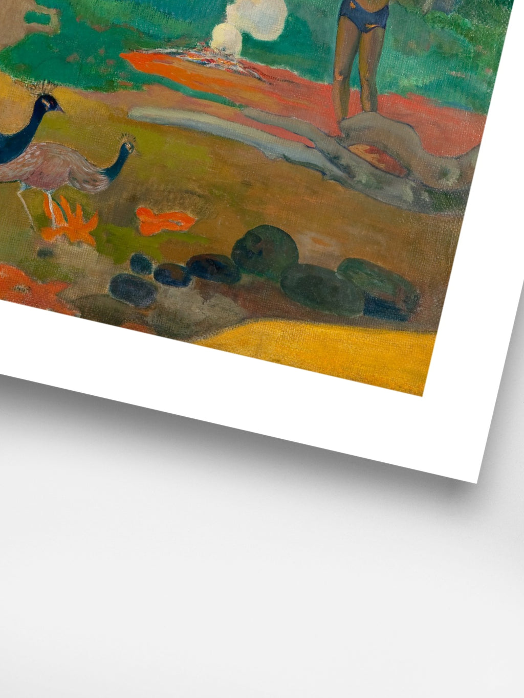 Paul Gauguin - Matamoe or, Landscape with Peacocks