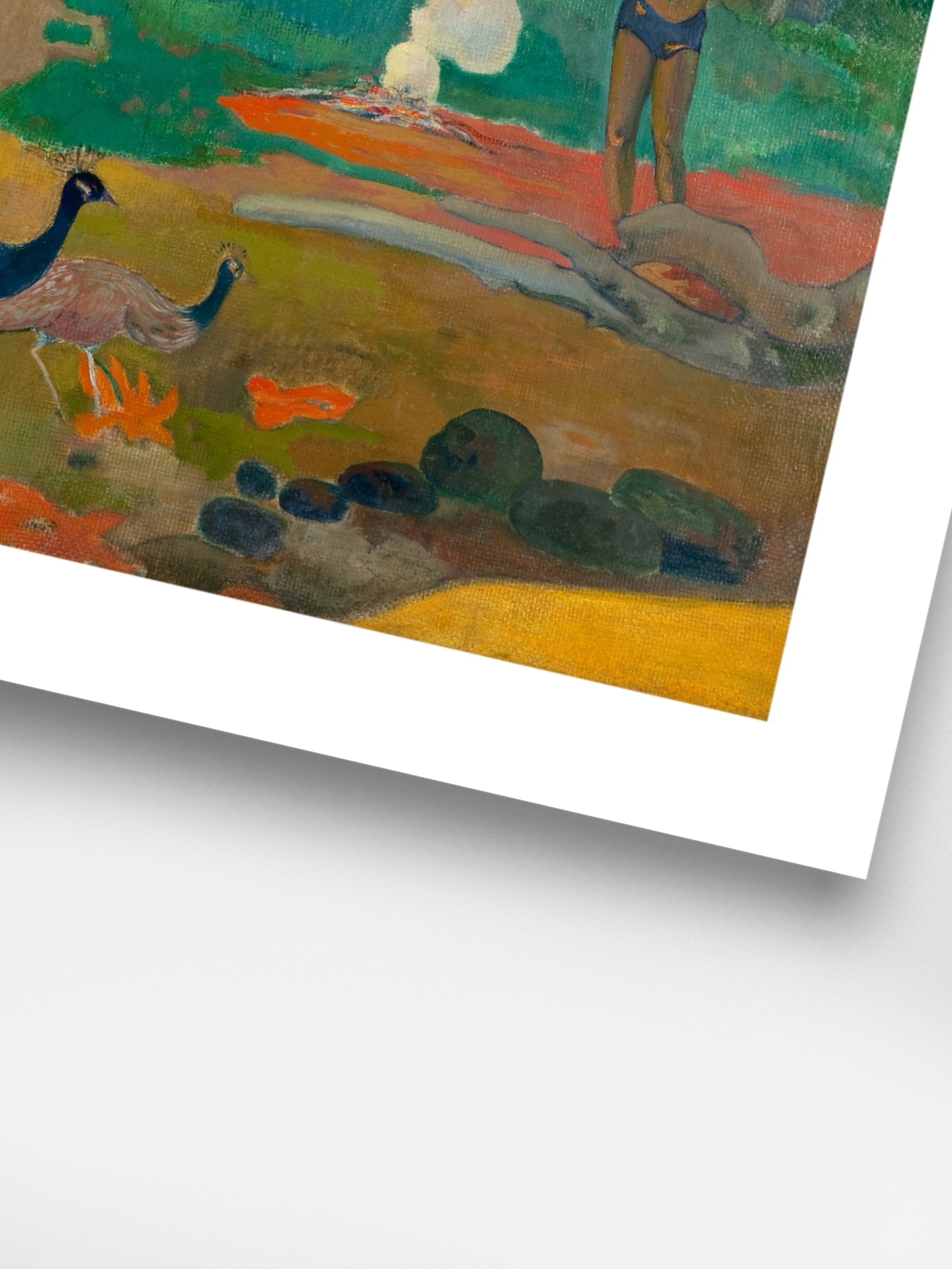 Paul Gauguin - Matamoe or, Landscape with Peacocks