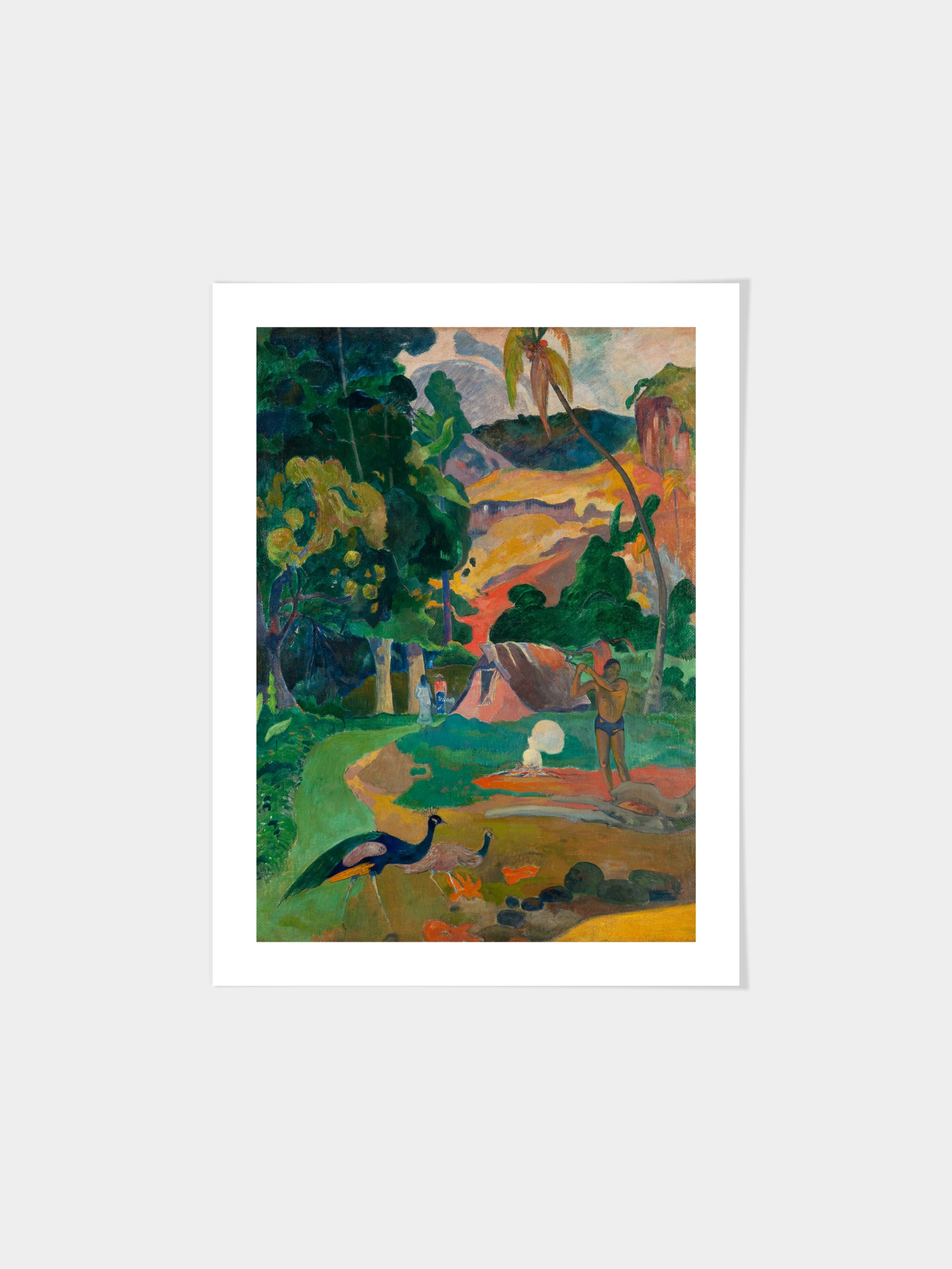 Paul Gauguin - Matamoe or, Landscape with Peacocks