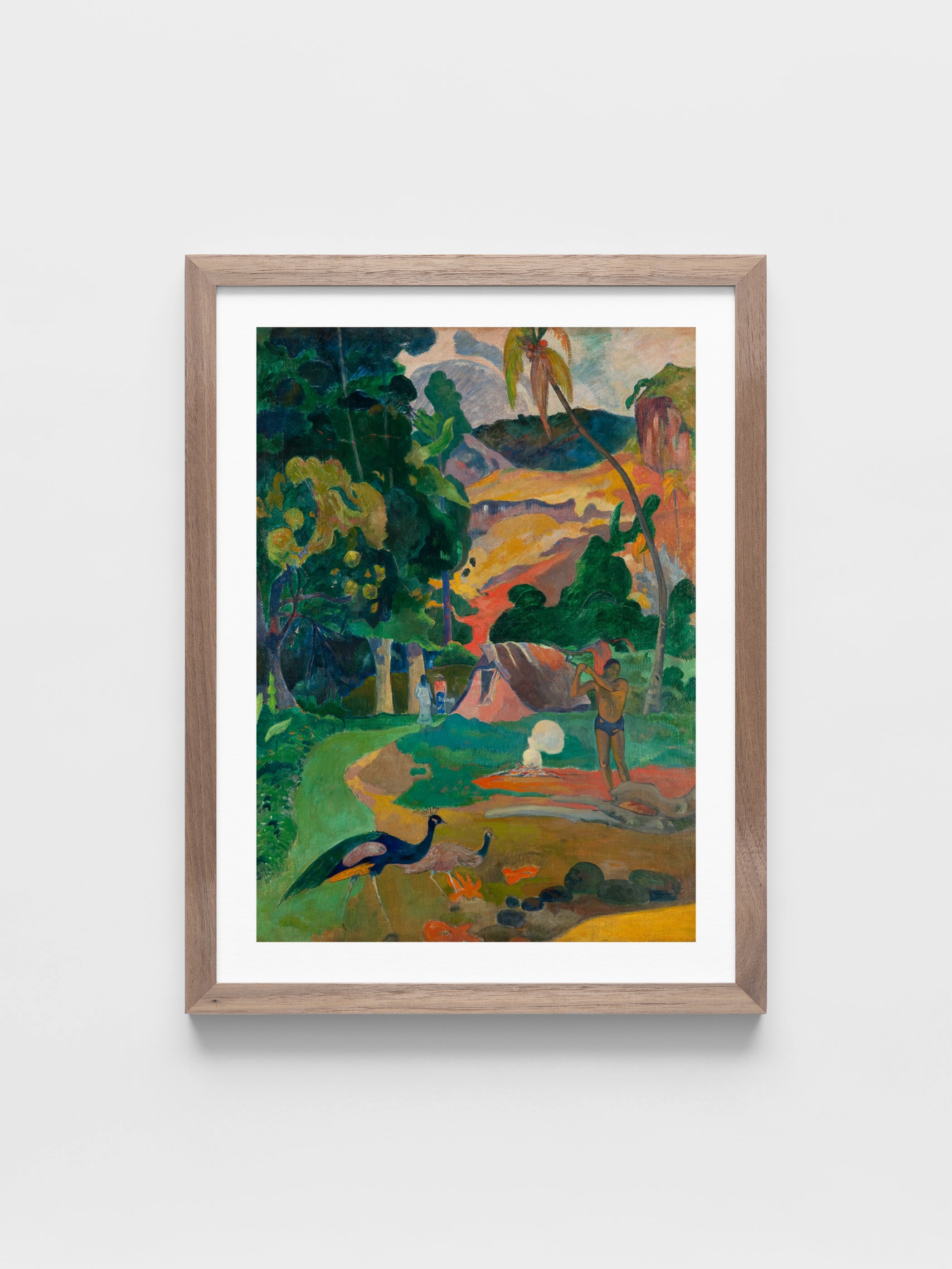 Paul Gauguin - Matamoe or, Landscape with Peacocks