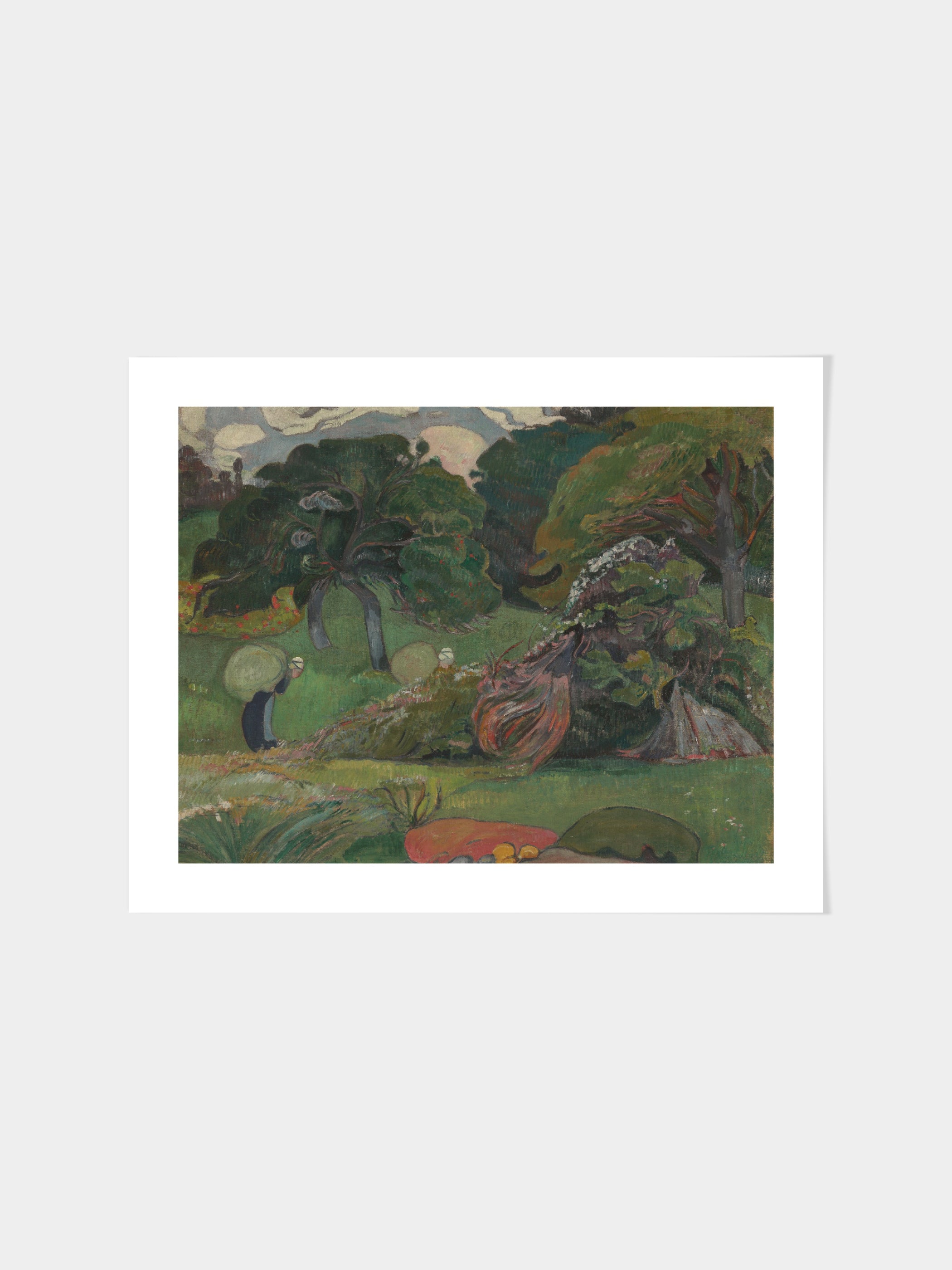 Paul Serusier - The Two Washerwomen; Les Deux Lavandieres