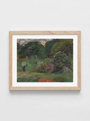 Paul Serusier - The Two Washerwomen; Les Deux Lavandieres