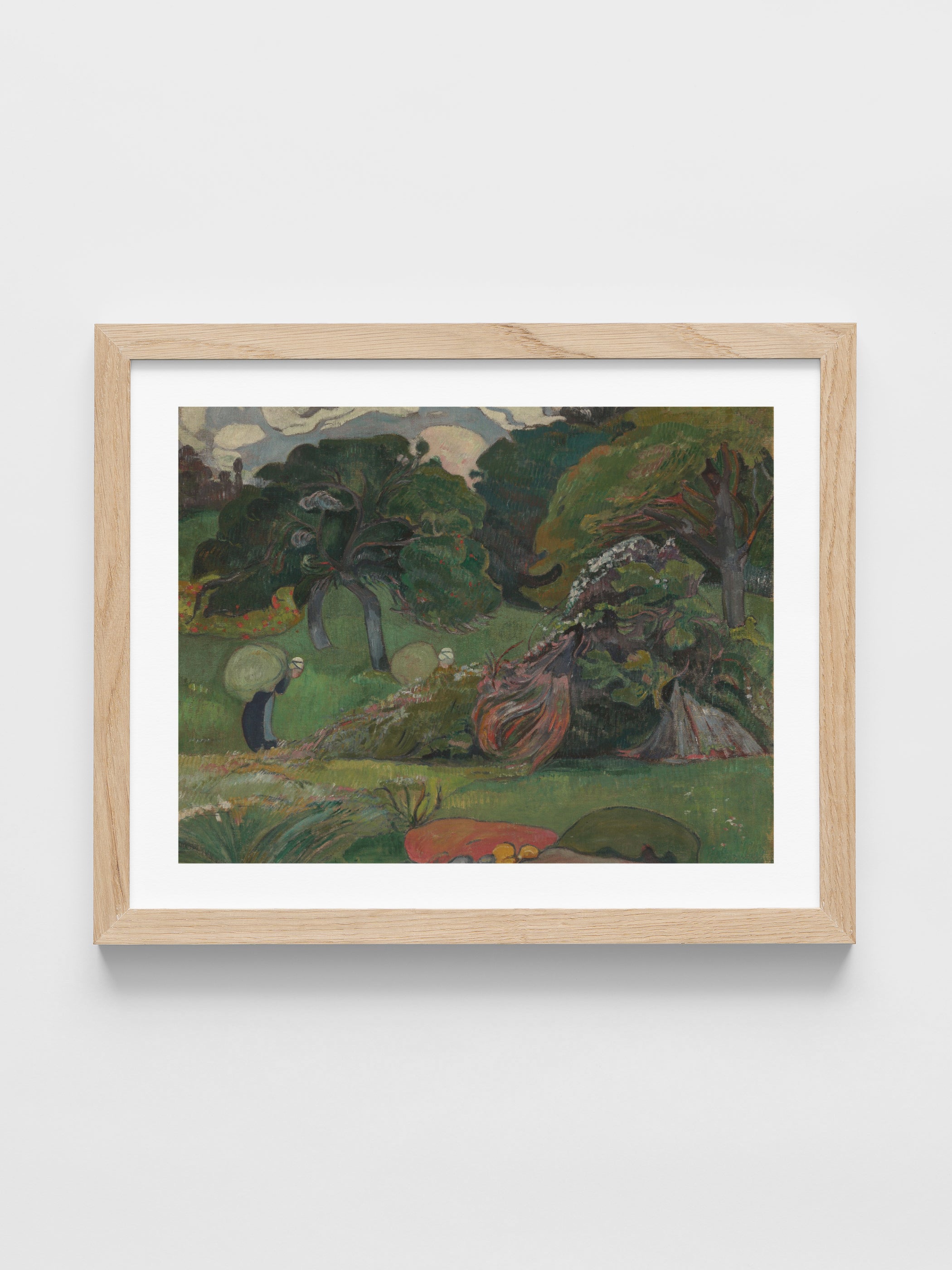 Paul Serusier - The Two Washerwomen; Les Deux Lavandieres