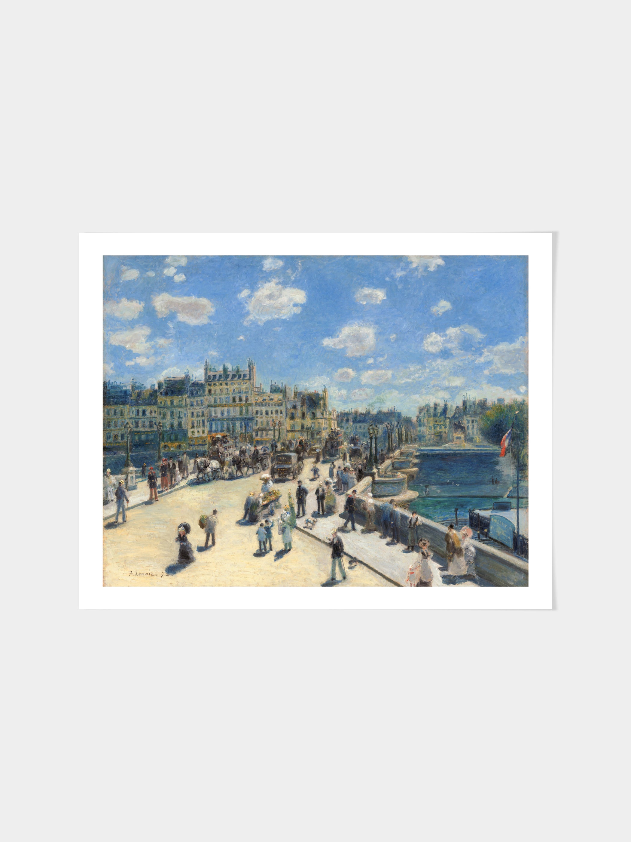 Pierre Auguste Renoir - Pont Neuf, Paris