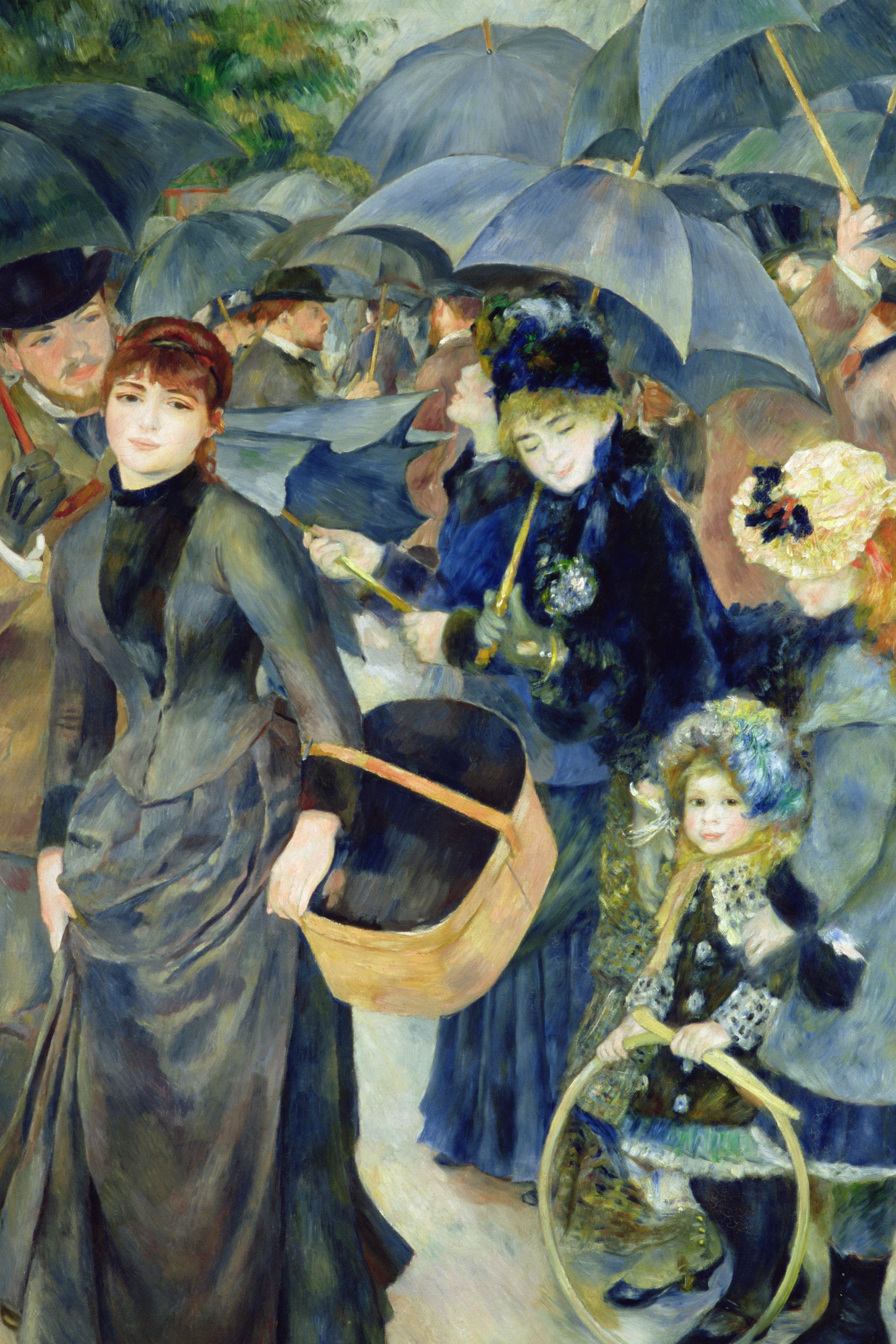 Pierre Auguste Renoir - Les Parapluies
