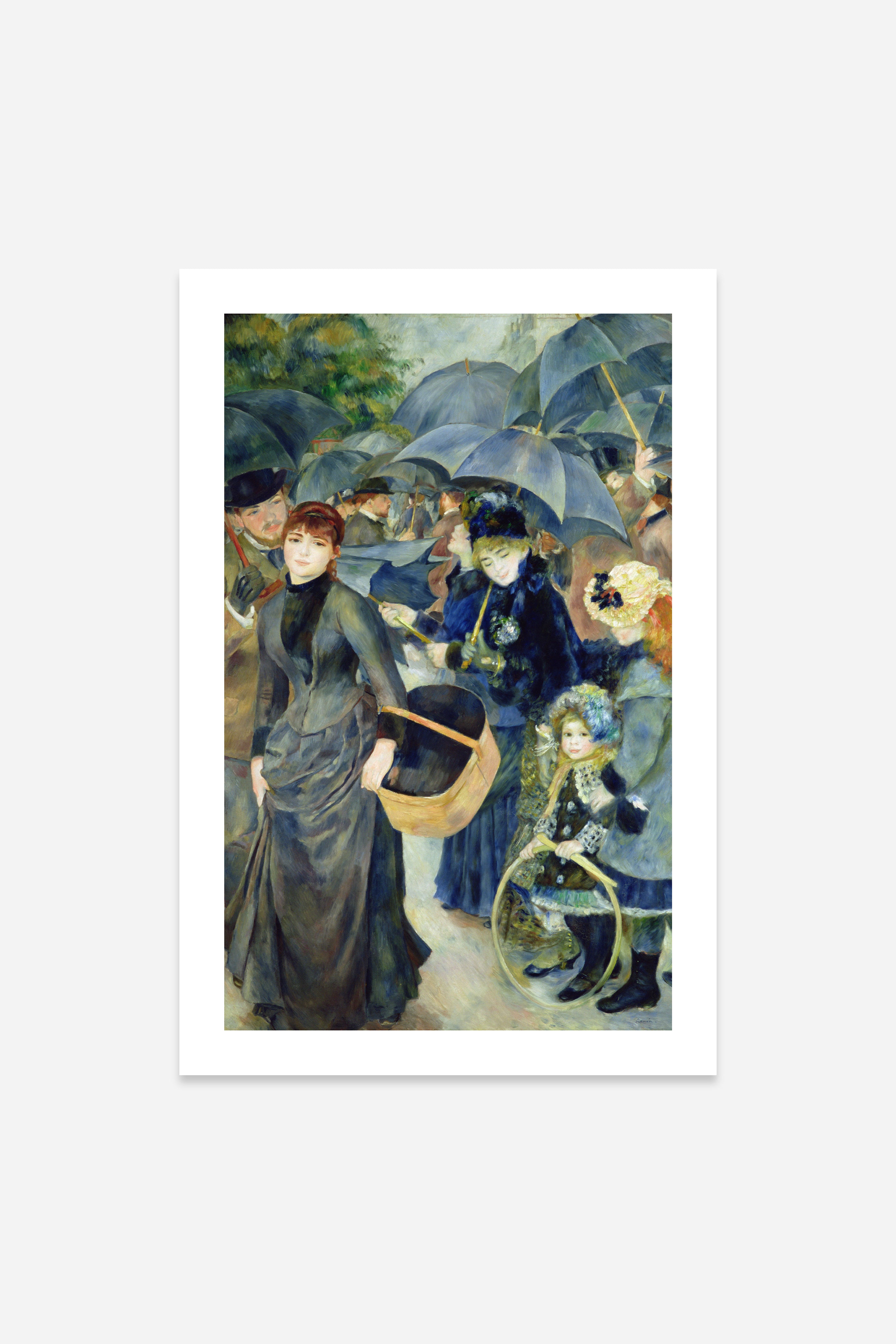 Pierre Auguste Renoir - Les Parapluies