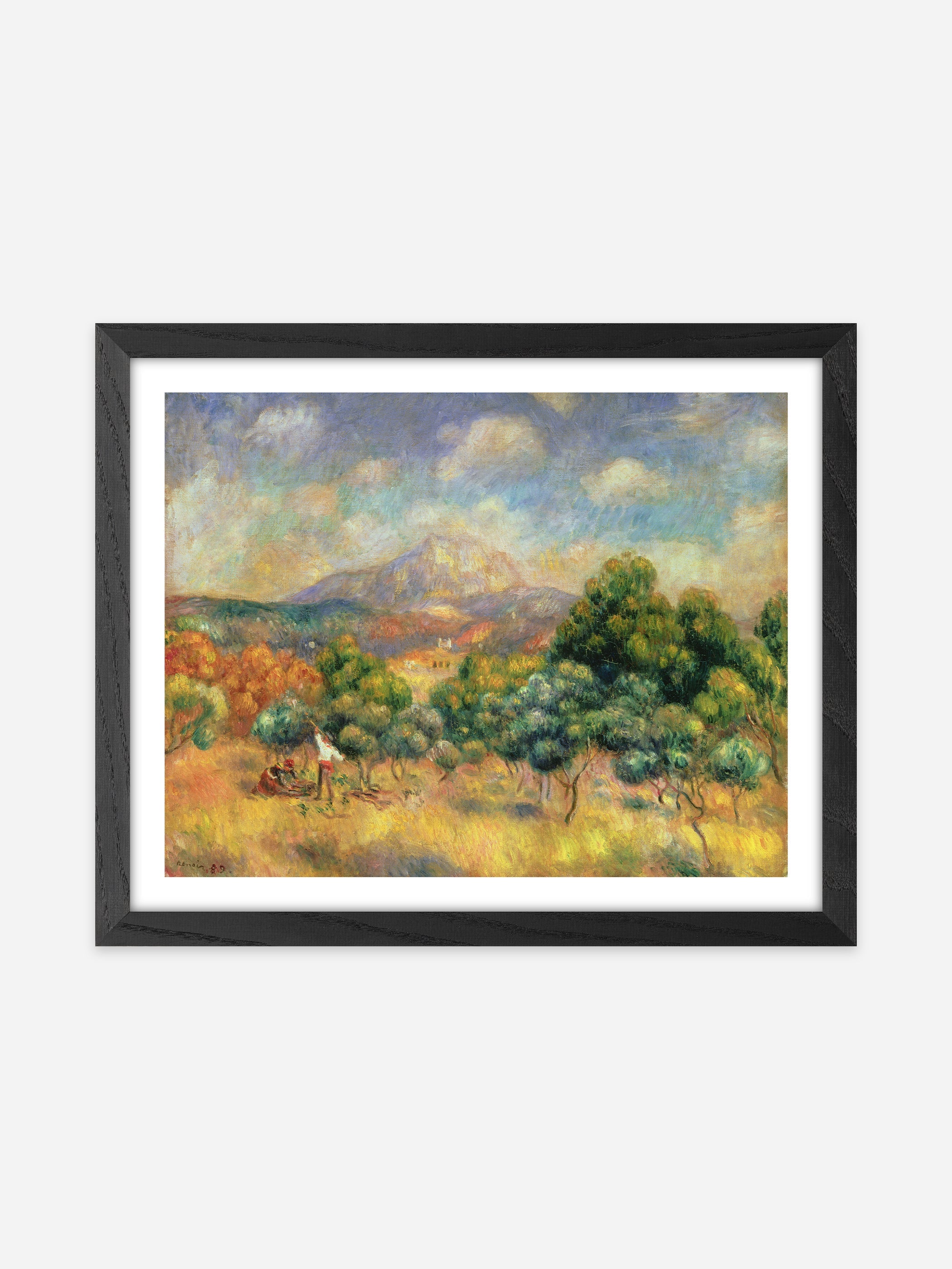 Pierre Auguste Renoir - Mont Sainte-Victoire