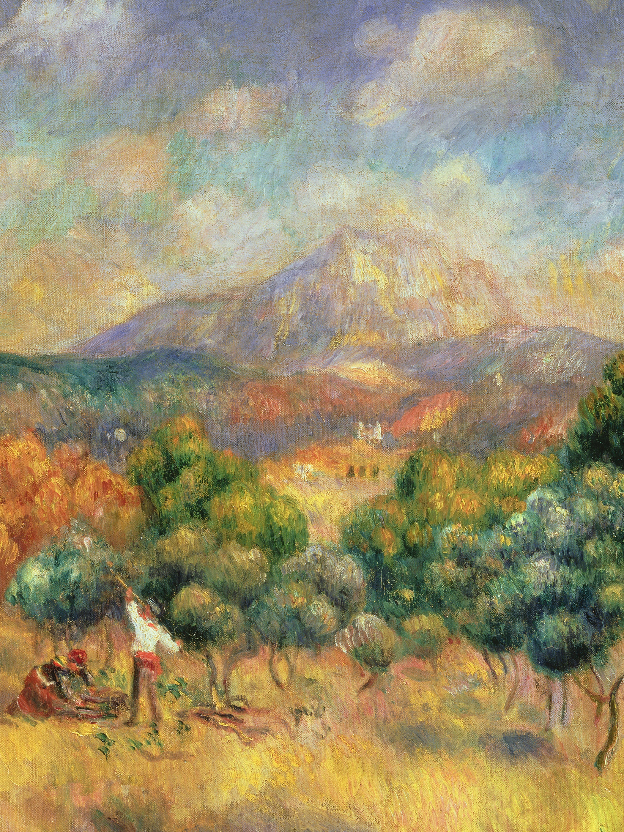 Pierre Auguste Renoir - Mont Sainte-Victoire