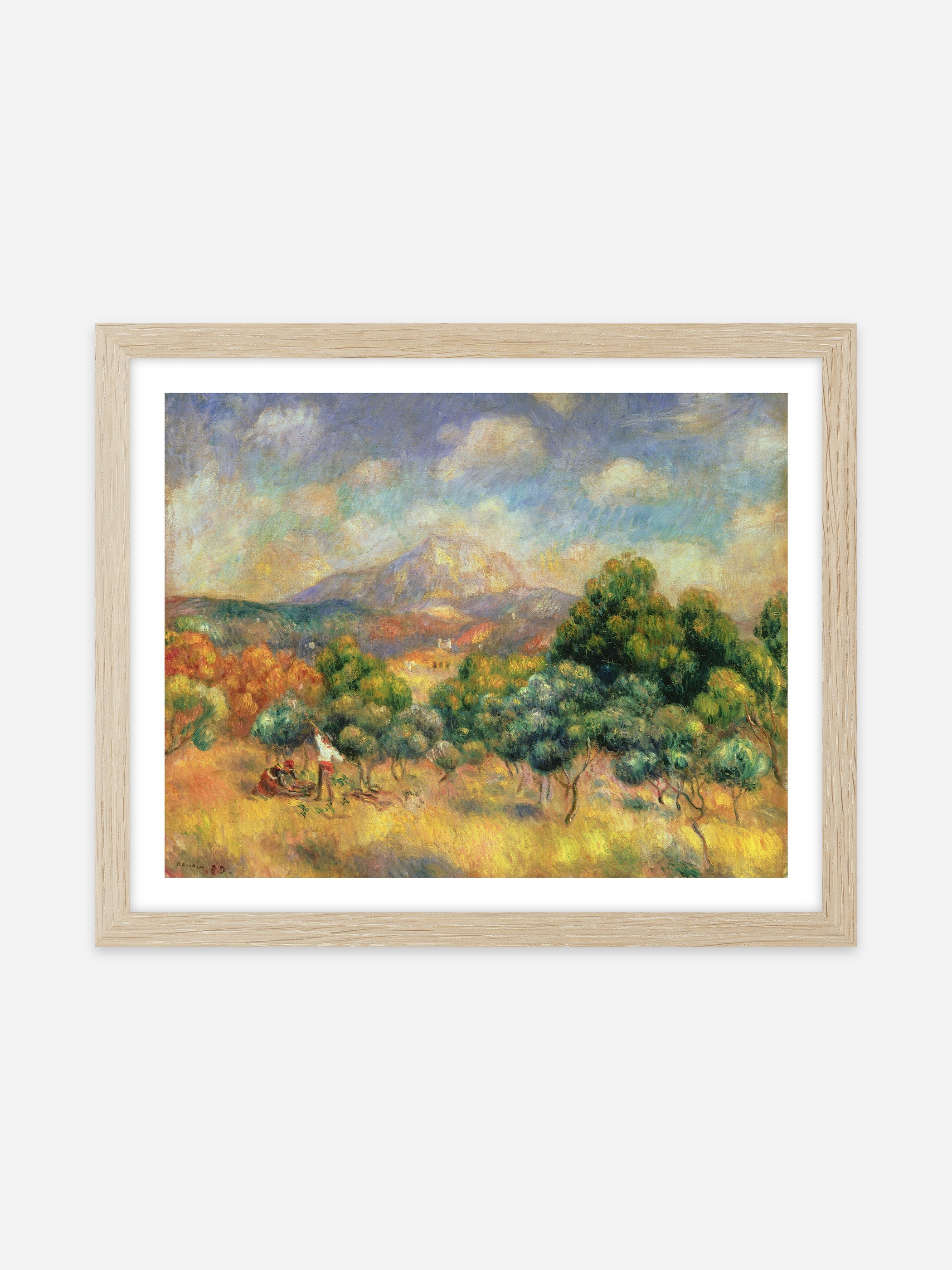 Pierre Auguste Renoir - Mont Sainte-Victoire