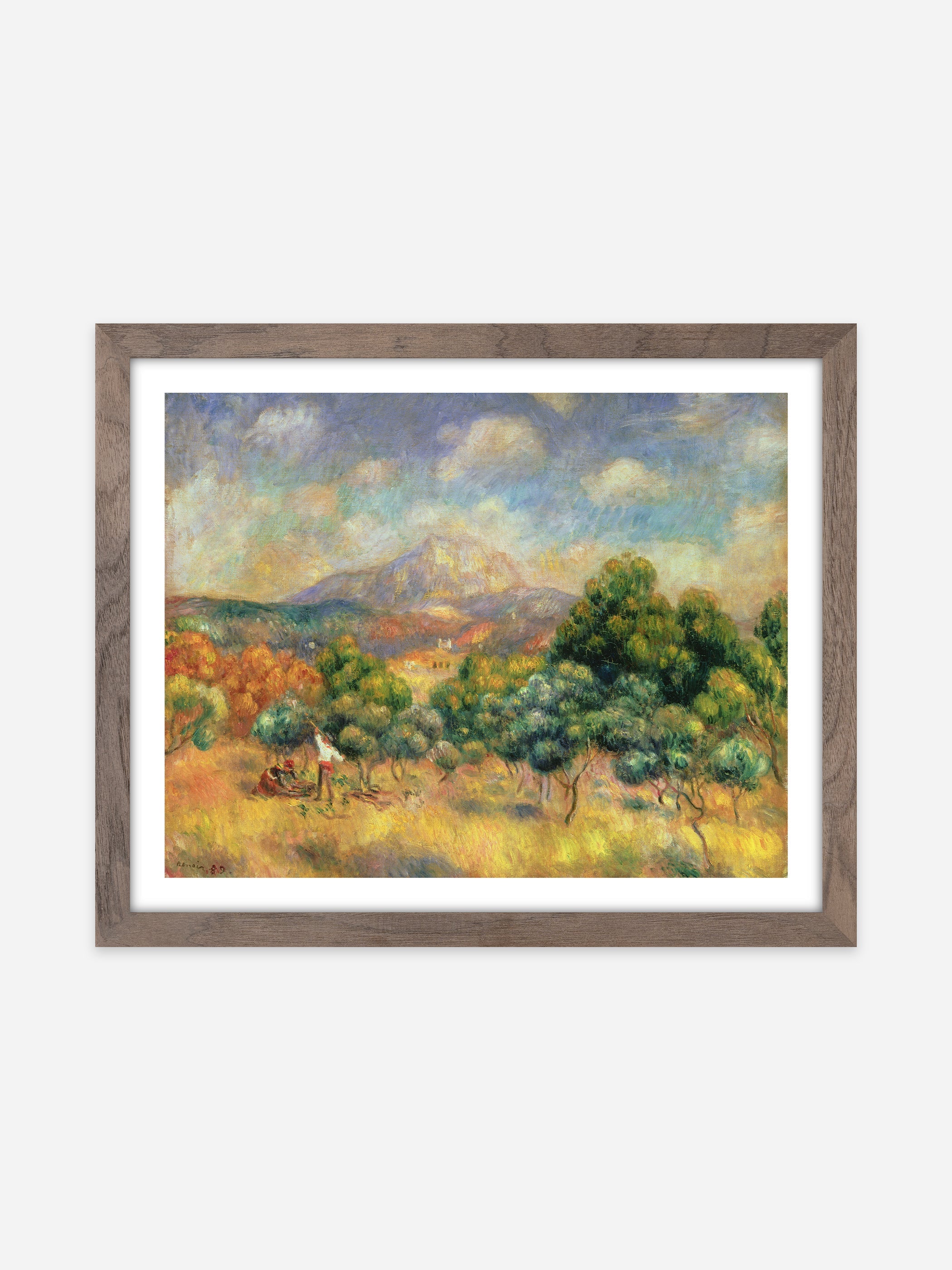 Pierre Auguste Renoir - Mont Sainte-Victoire