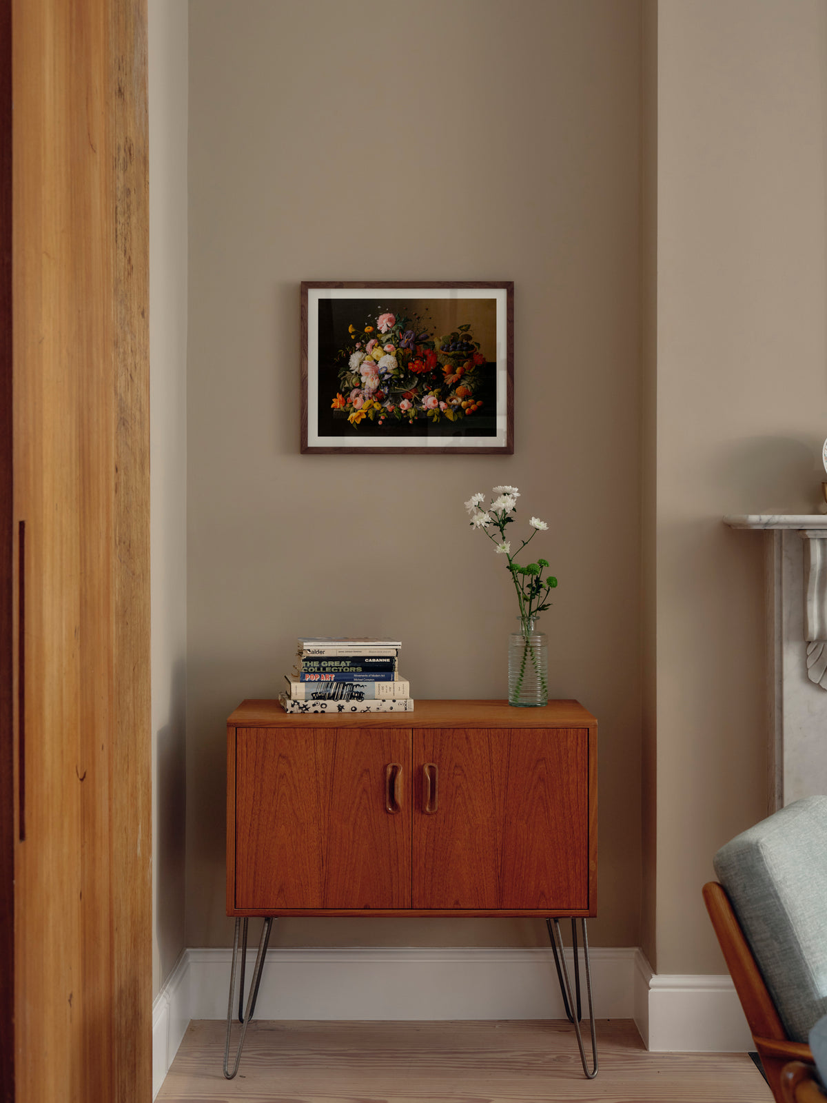 Still Life: Flowers and Fruit