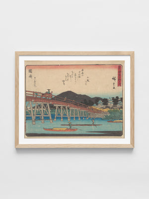 Utagawa Hiroshige - Okazaki