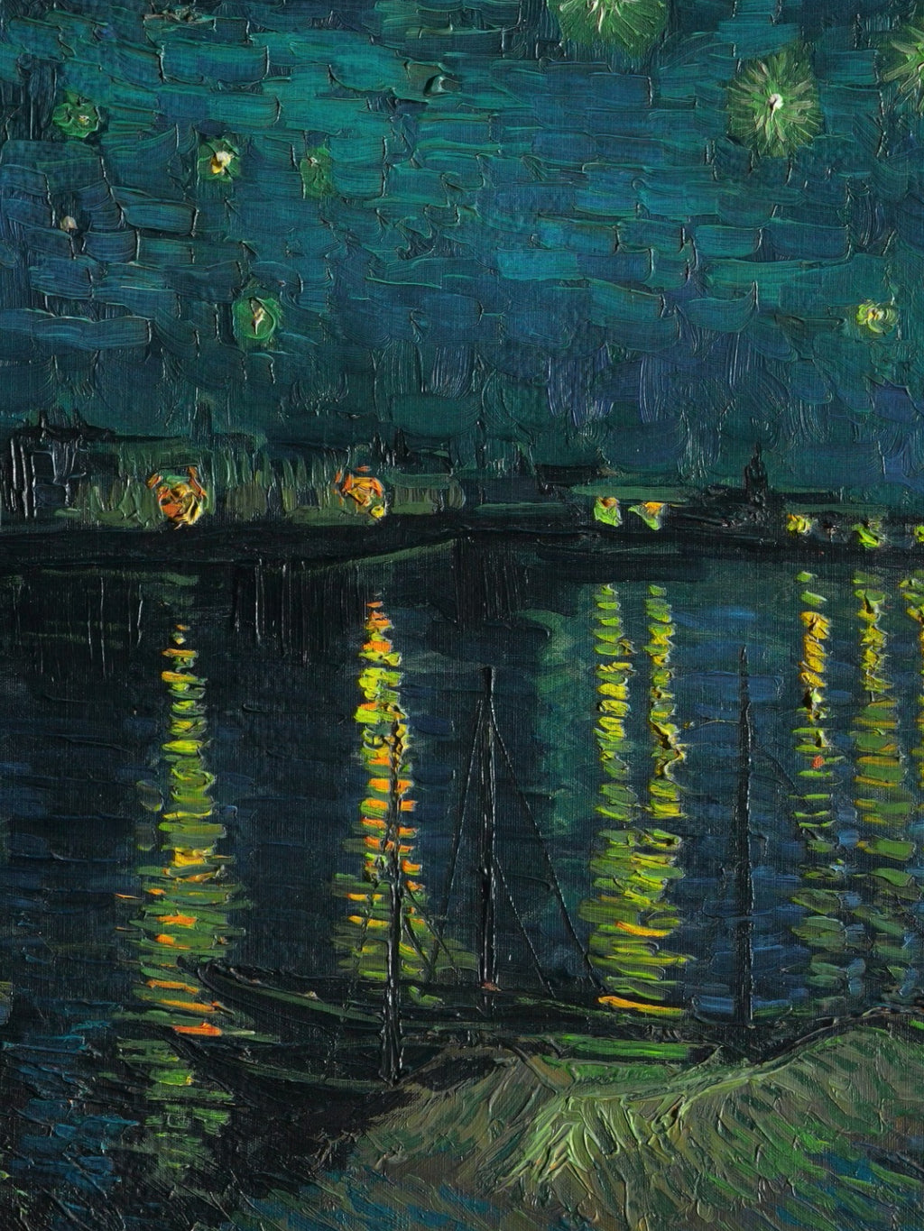 Vincent Van Gogh - Starry Night over the Rhone