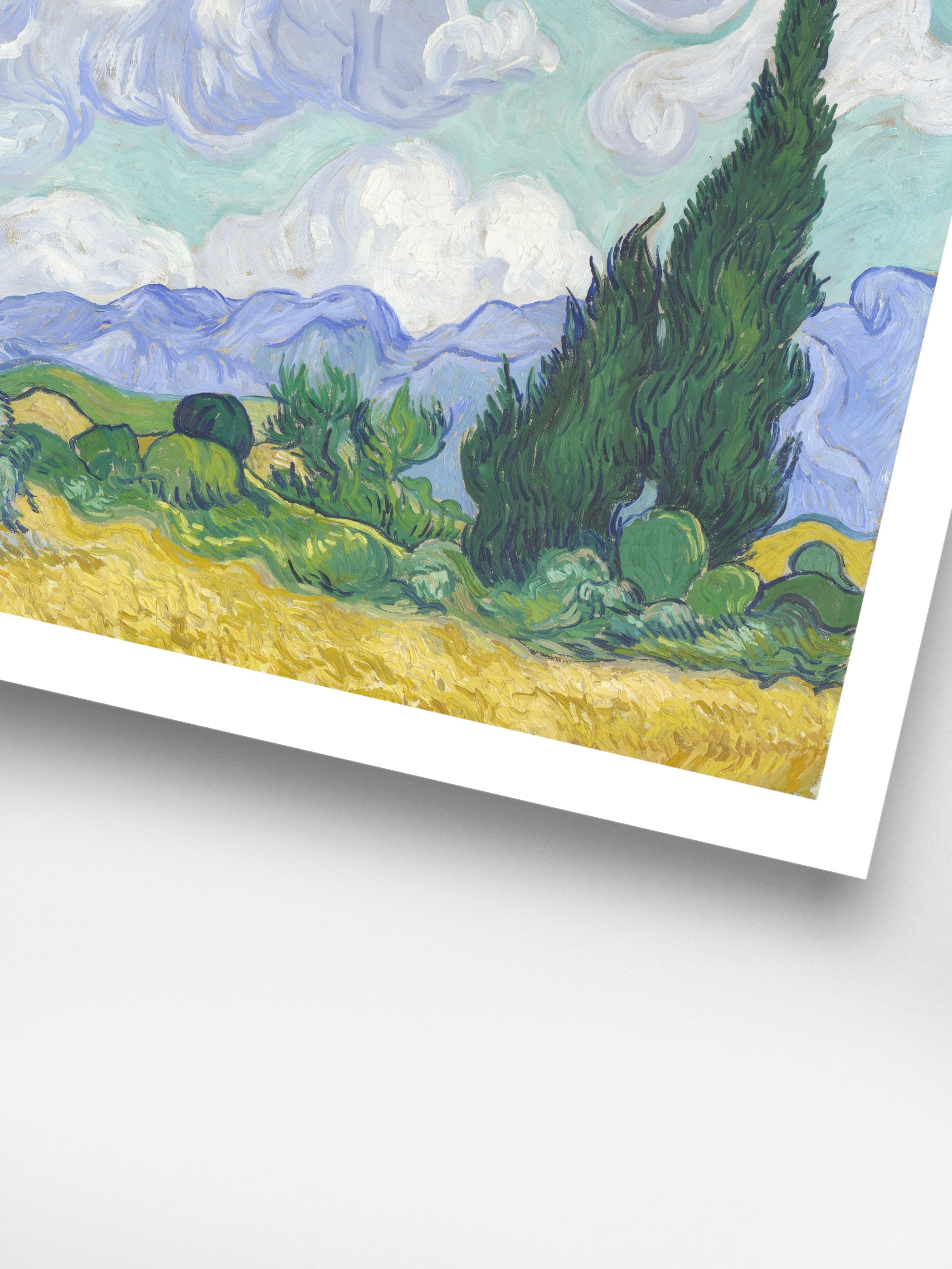Vincent Van Gogh - Wheatfield with Cypresses