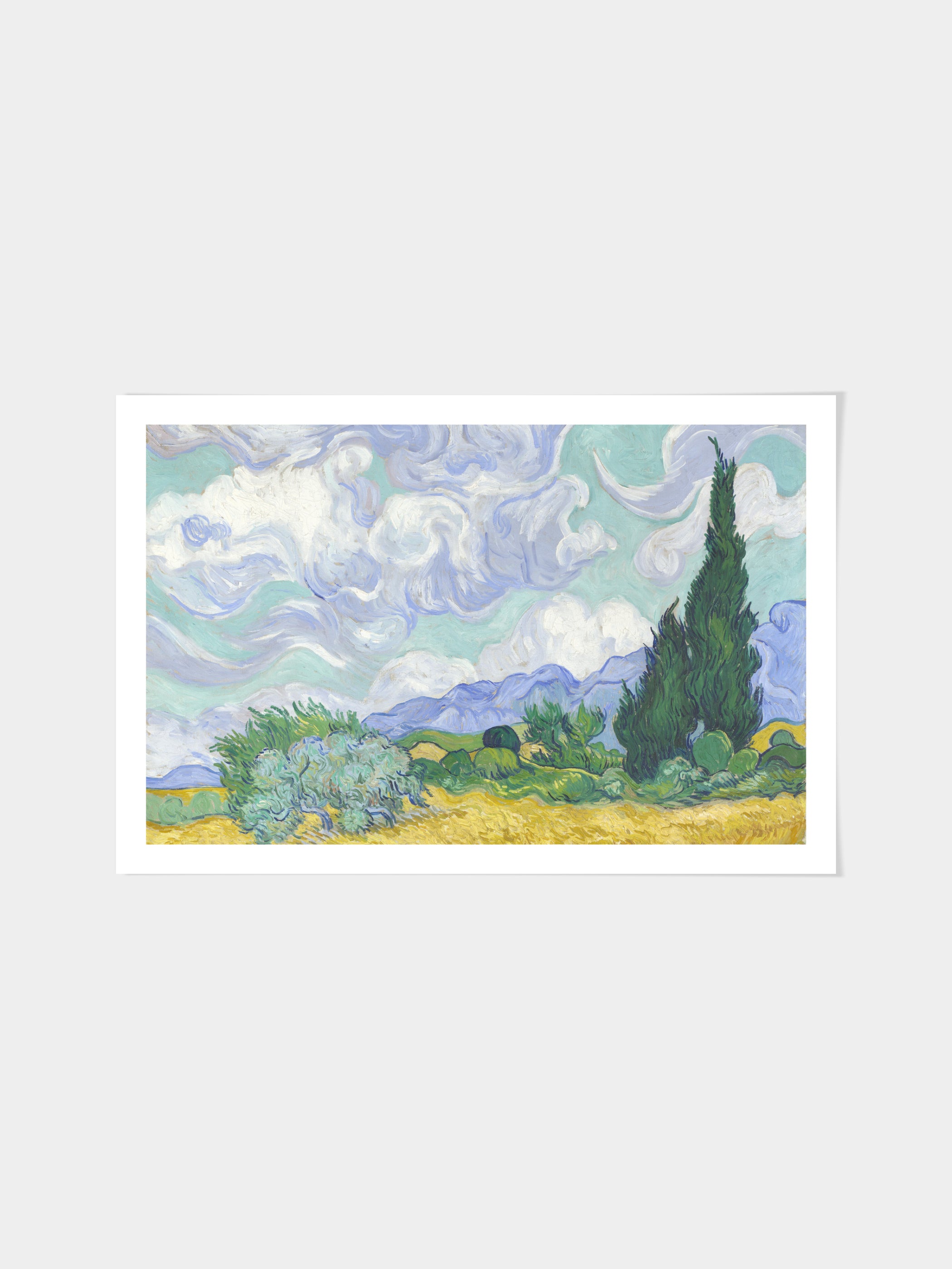 Vincent Van Gogh - Wheatfield with Cypresses